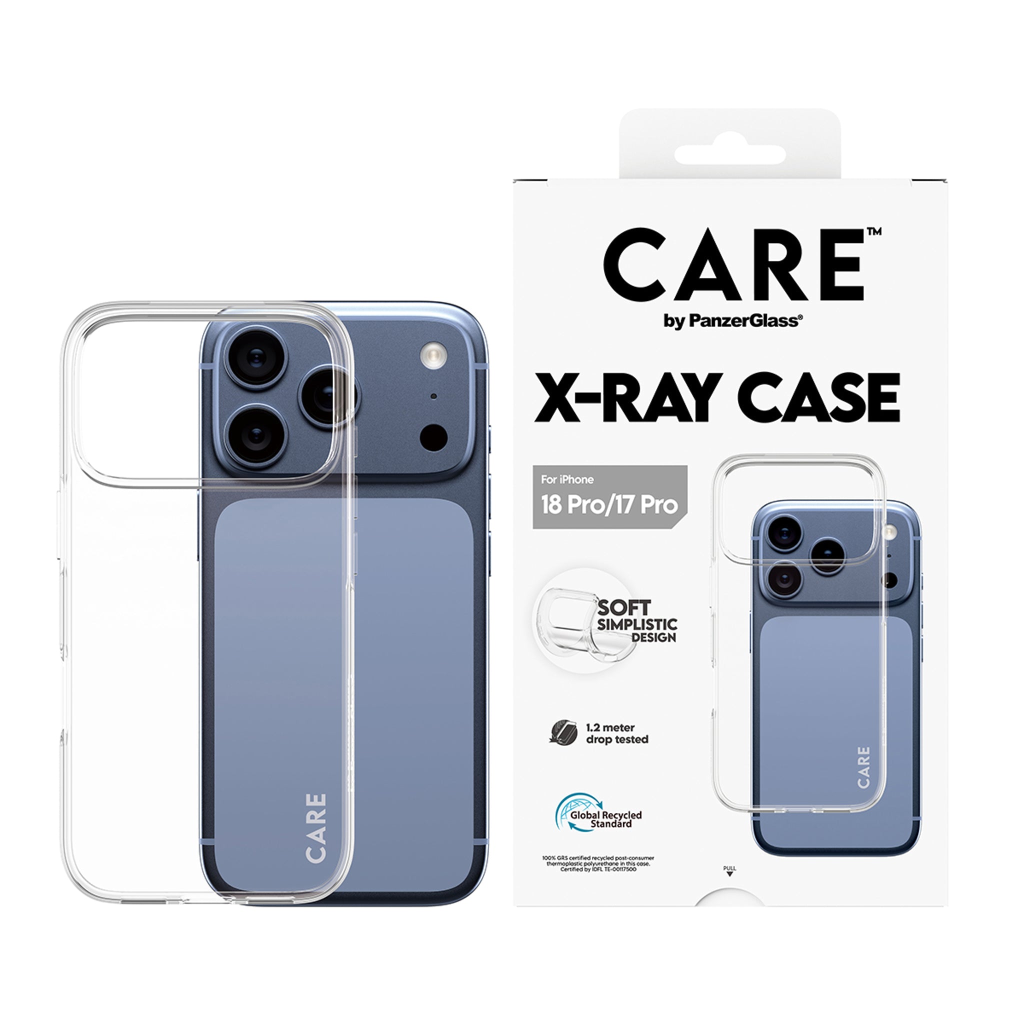 CARE™ by PanzerGlass® X-Ray Case iPhone 18 Pro | 17 Pro