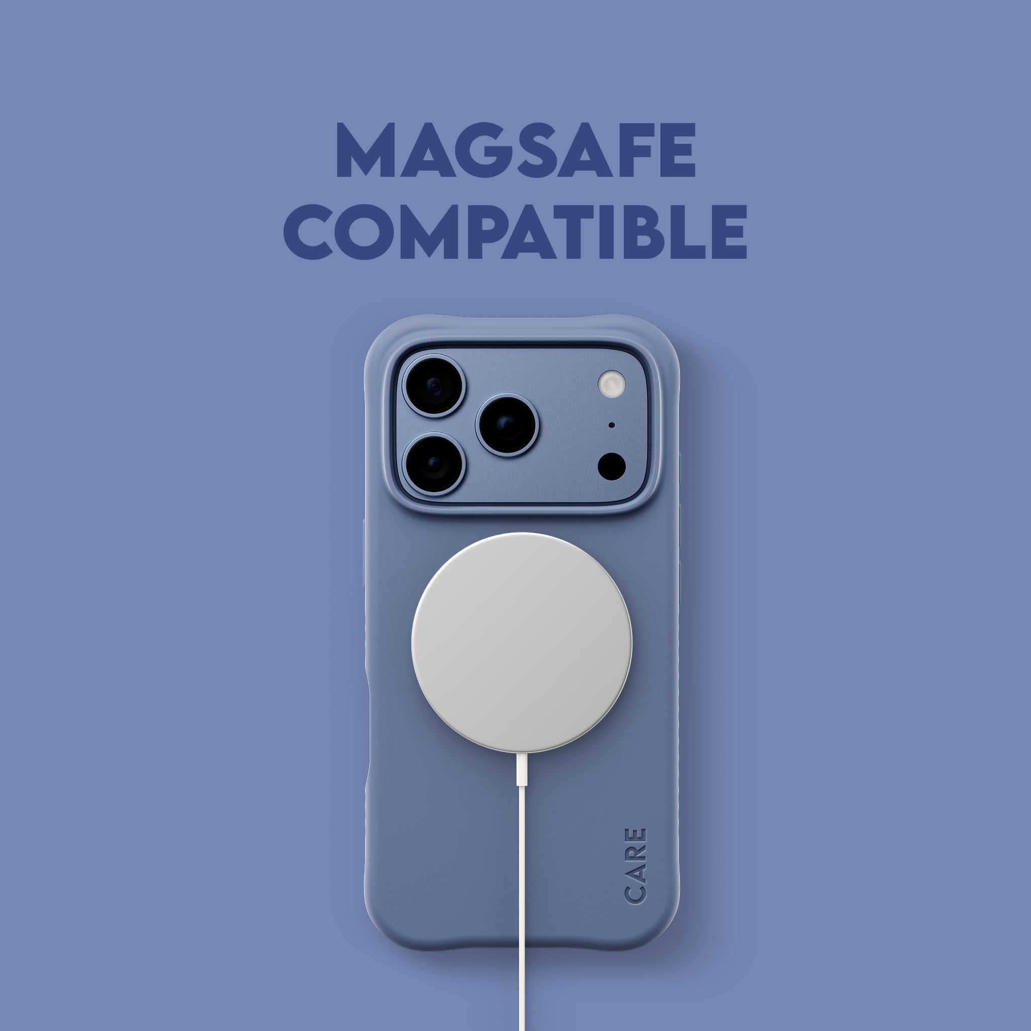 CARE™ by PanzerGlass® Samba Case Shades of Blue w. MagSafe iPhone 18 Pro | 17 Pro