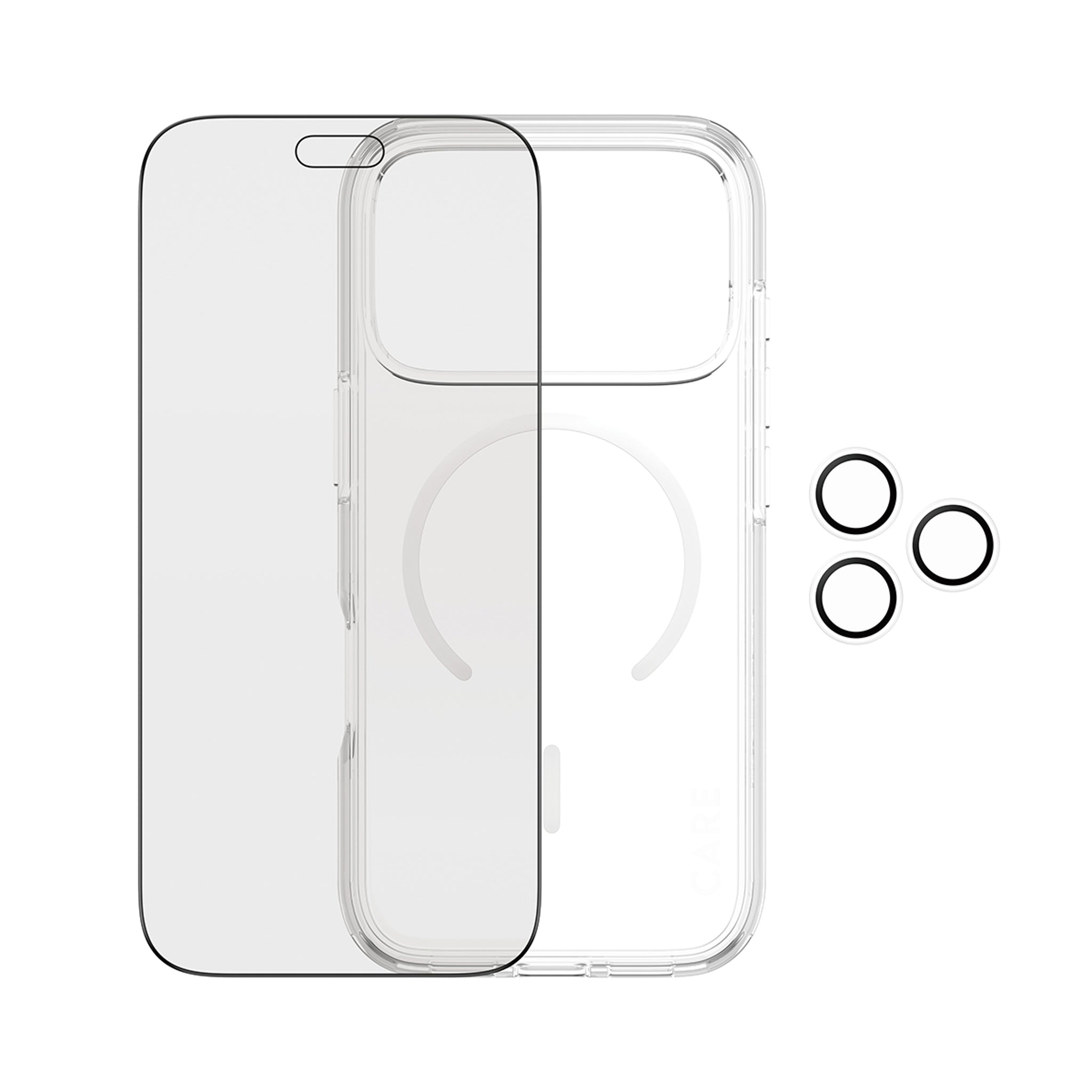 PanzerGlass® | CARE™ by PanzerGlass® Privacy Flagship 3-in-1 Bundle iPhone 18 Pro