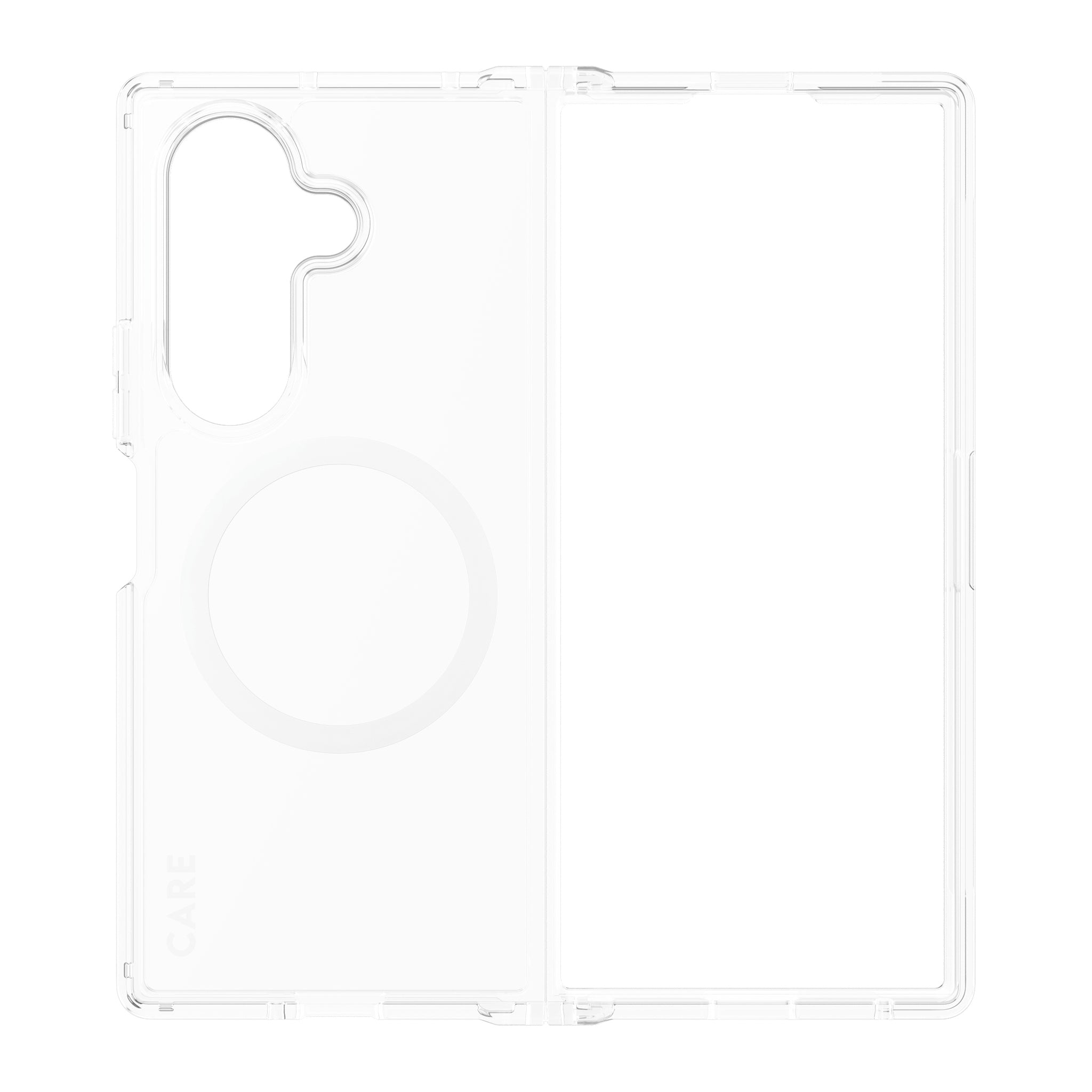 CARE™ by PanzerGlass® Urban Combat Case Transparent w. White Qi Samsung Galaxy new Fold7 Ultra | Fold7 