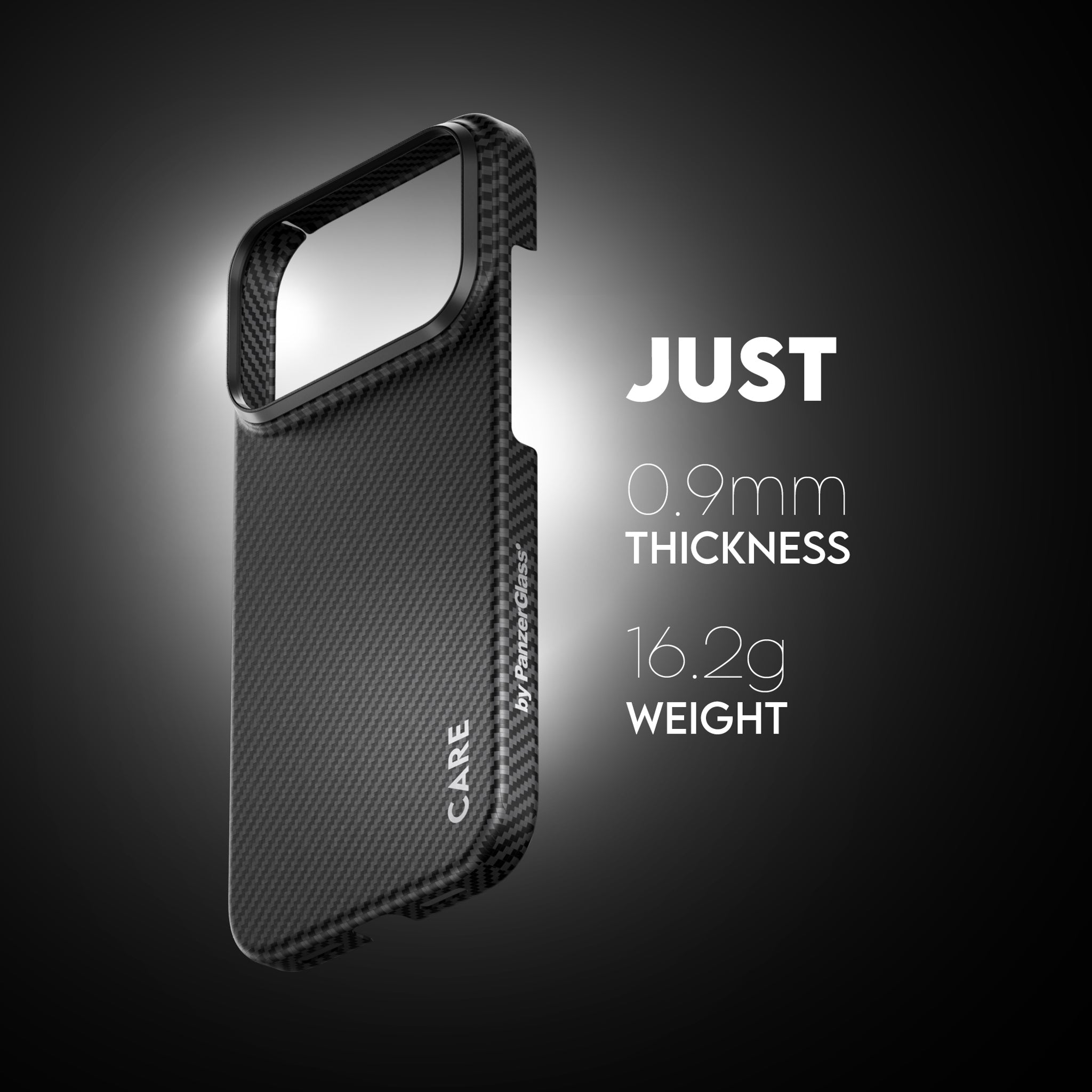 CARE™ by PanzerGlass® Discovery Case Black & Grey w. MagSafe iPhone 18 Pro Max | 17 Pro Max