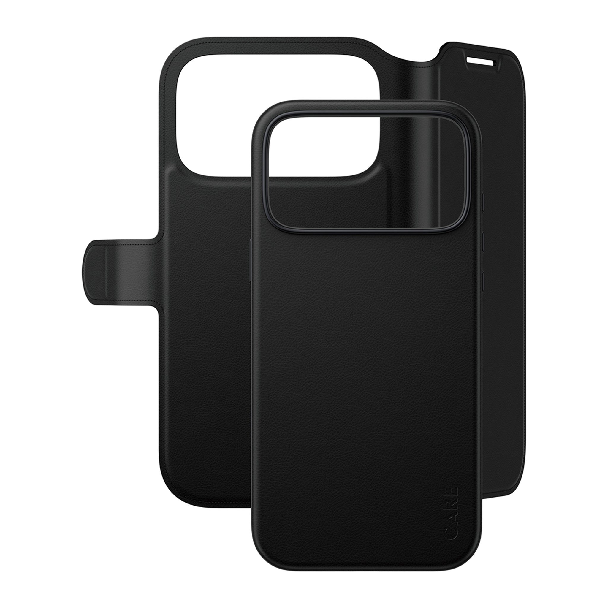 CARE™ by PanzerGlass® Tango 2-in-1 Wallet Case Black w. MagSafe iPhone 18 Pro Max | 17 Pro Max