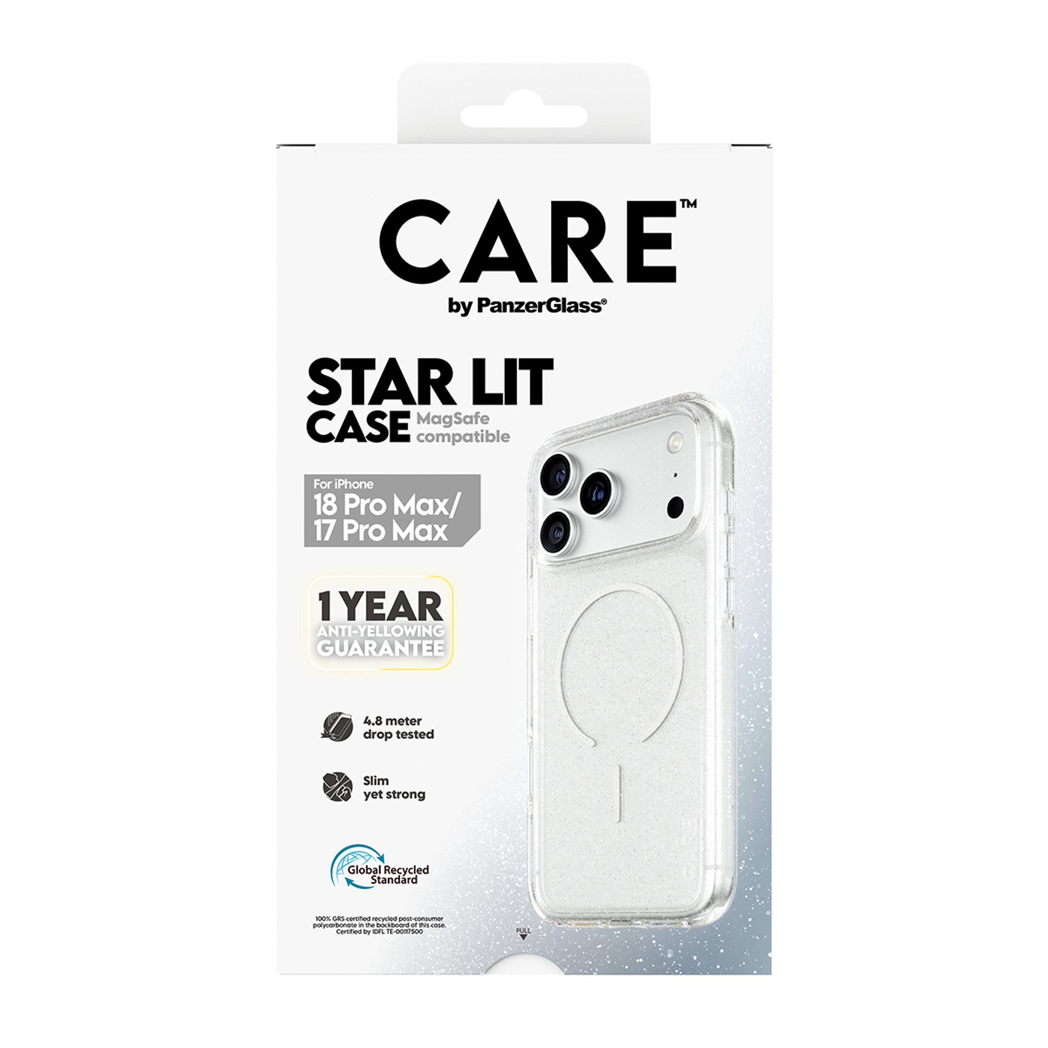 CARE™ by PanzerGlass® Star Lit Case w. MagSafe iPhone 18 Pro Max | 17 Pro Max