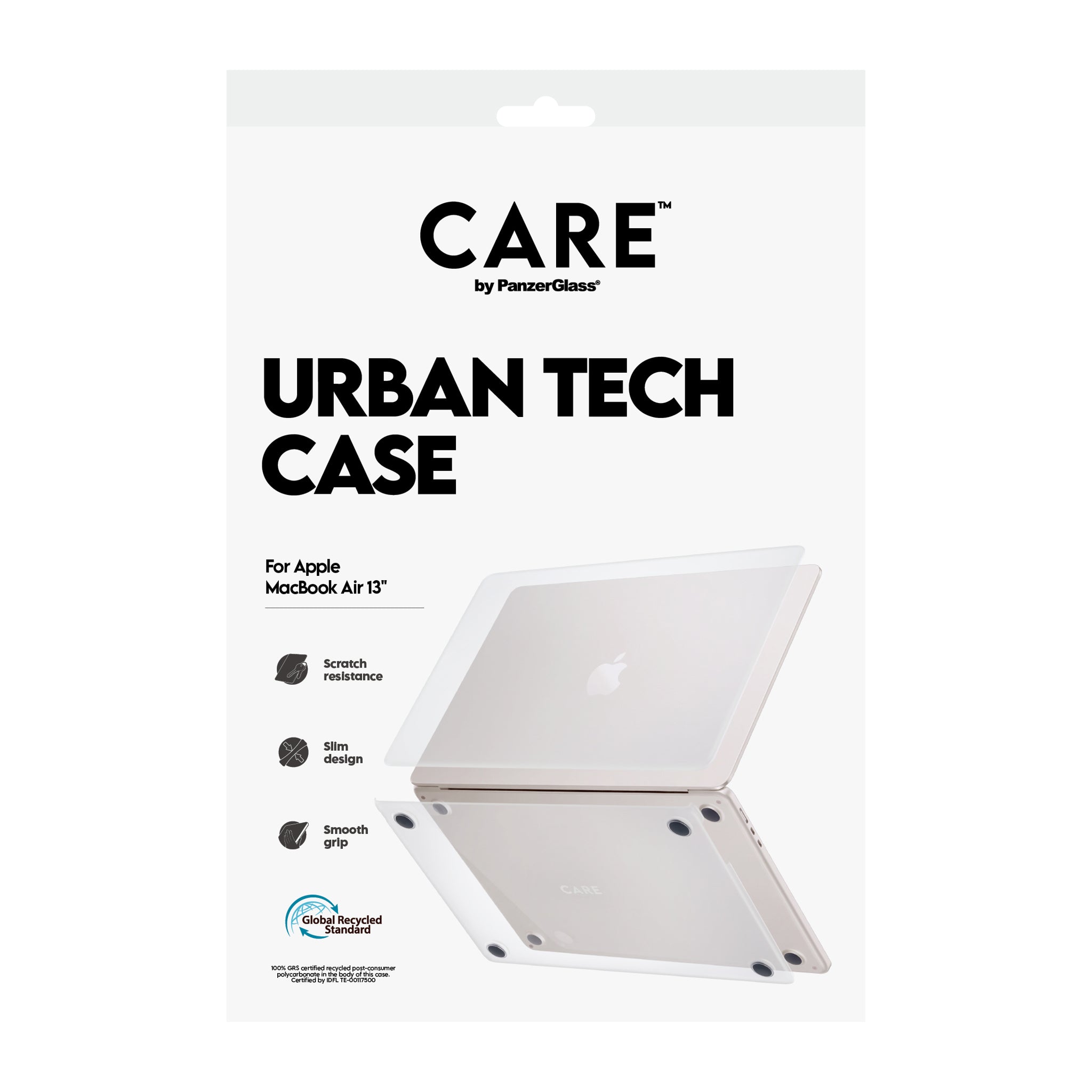 CARE™ by PanzerGlass® Case Transparent Macbook Air 13'' M2 | M3 | M4