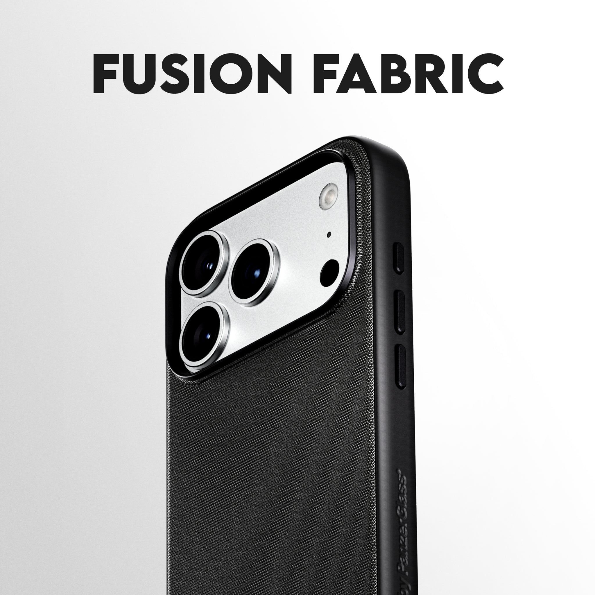 CARE™ by PanzerGlass® Fusion Fabric Case Black w. MagSafe iPhone 18 Pro Max | 17 Pro Max