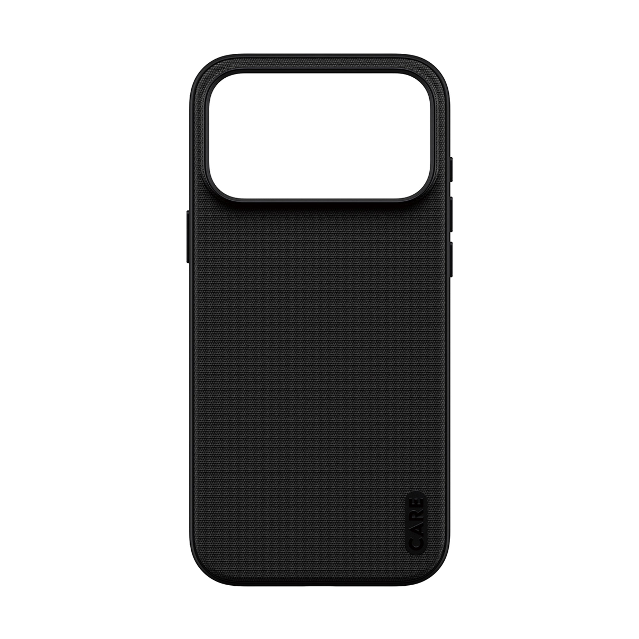 CARE™ by PanzerGlass® Fusion Fabric Case Black w. MagSafe iPhone 18 Pro Max | 17 Pro Max