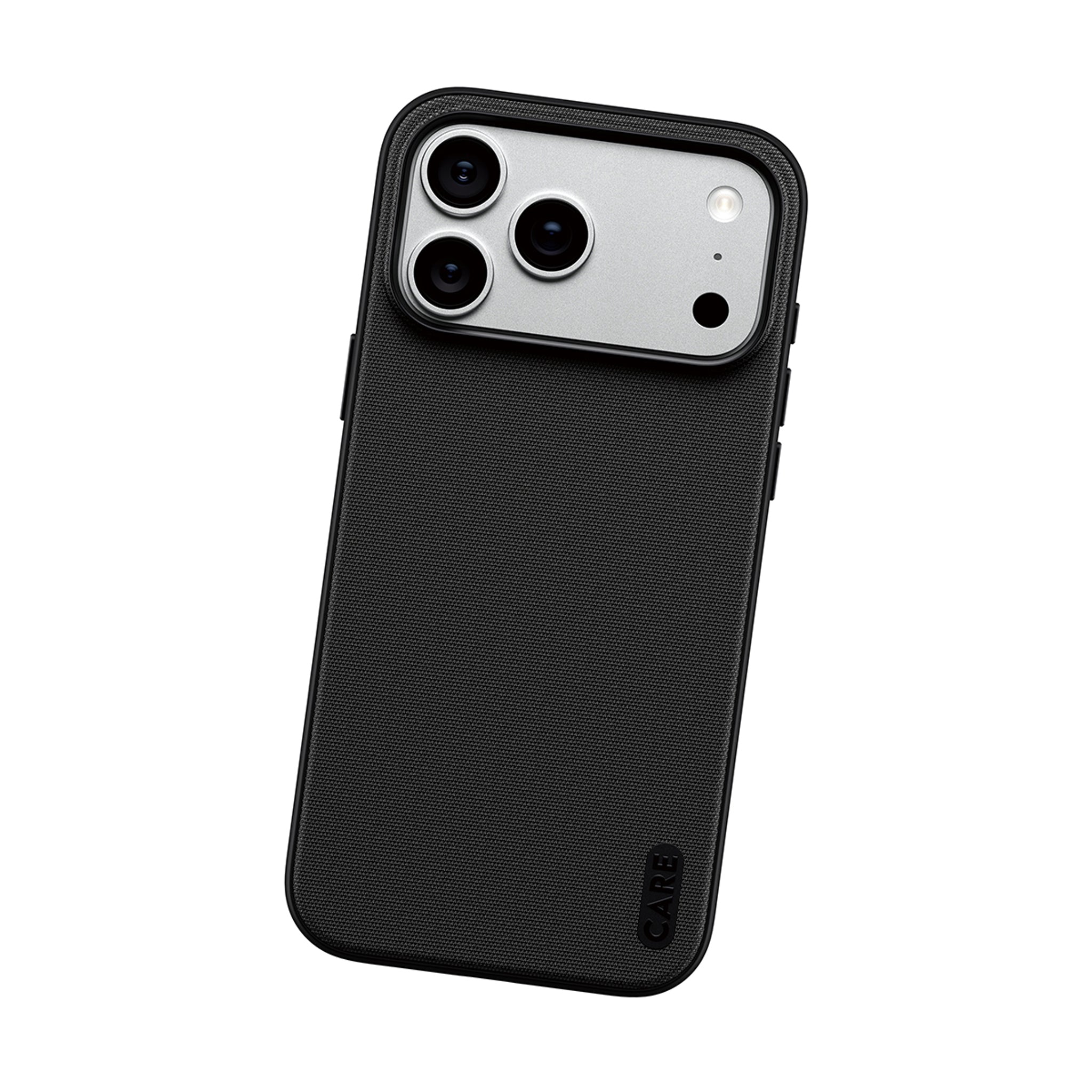 CARE™ by PanzerGlass® Fusion Fabric Case Black w. MagSafe iPhone 18 Pro Max | 17 Pro Max