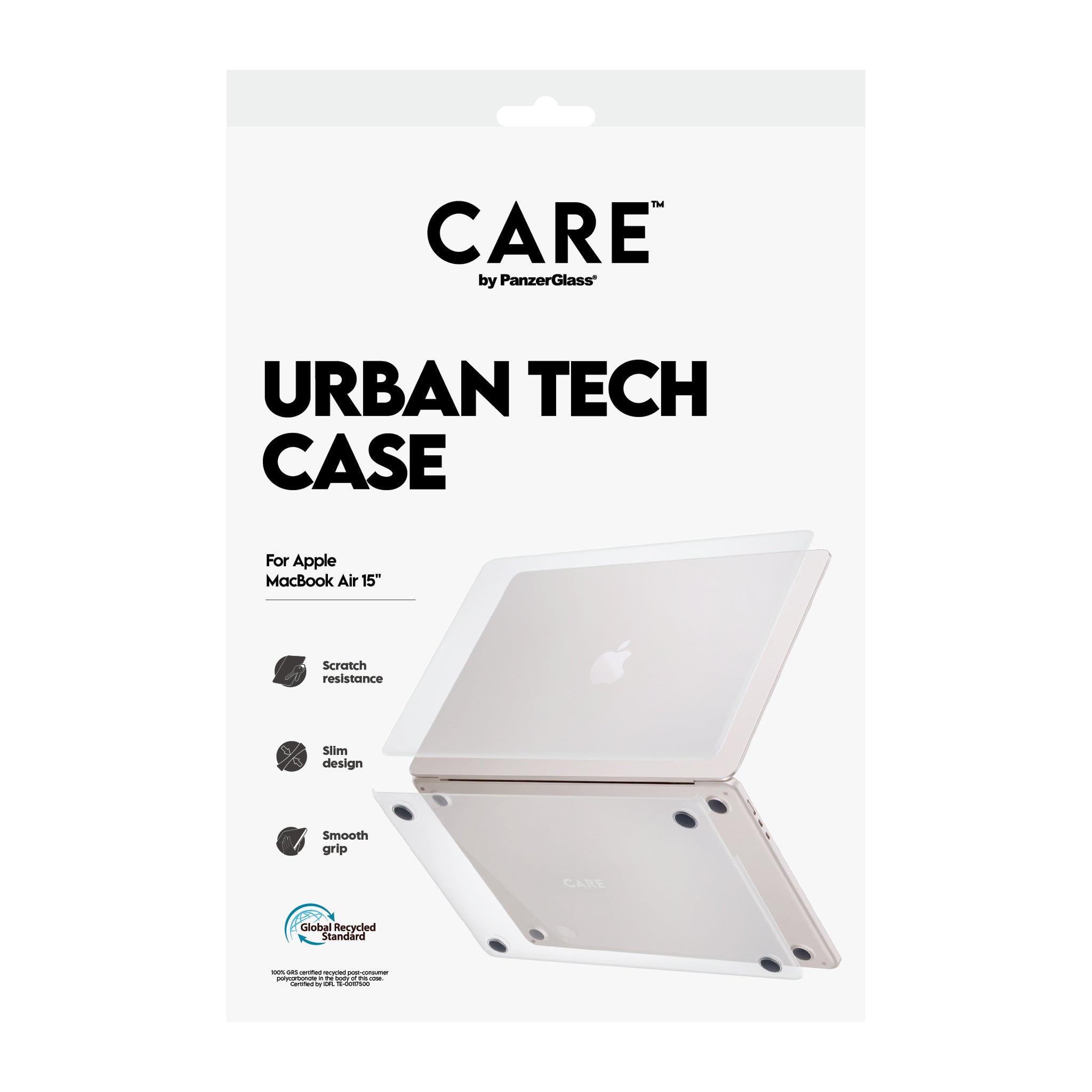 CARE™ by PanzerGlass® Case Transparent Macbook Air 15'' M2 | M3 | M4