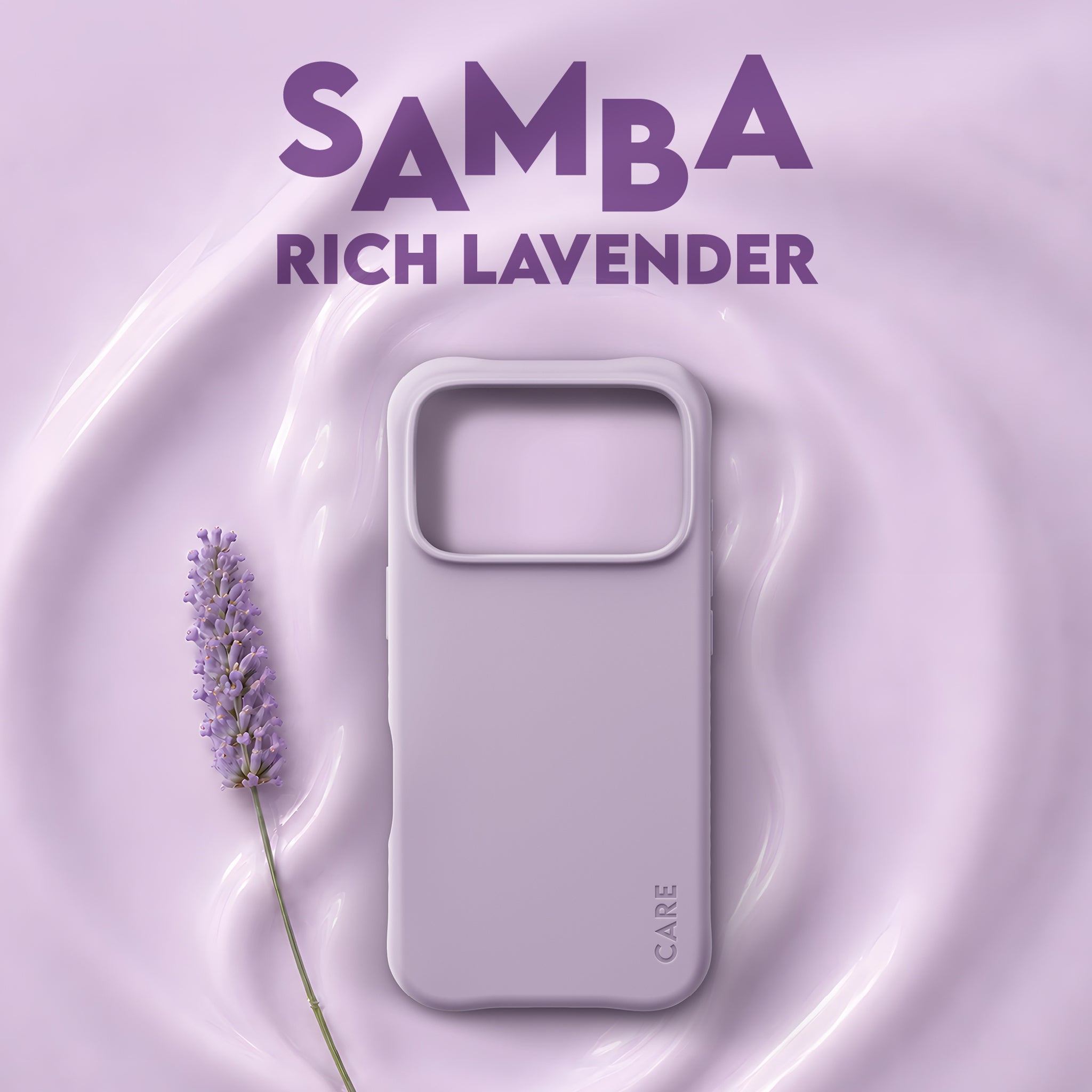 CARE™ by PanzerGlass® Samba Case Rich Lavender w. White MagSafe iPhone 18 Pro | 17 Pro