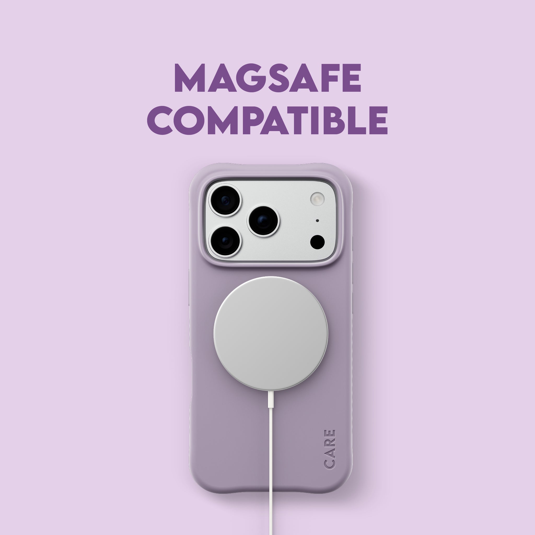 CARE™ by PanzerGlass® Samba Case Rich Lavender w. White MagSafe iPhone 18 Pro | 17 Pro