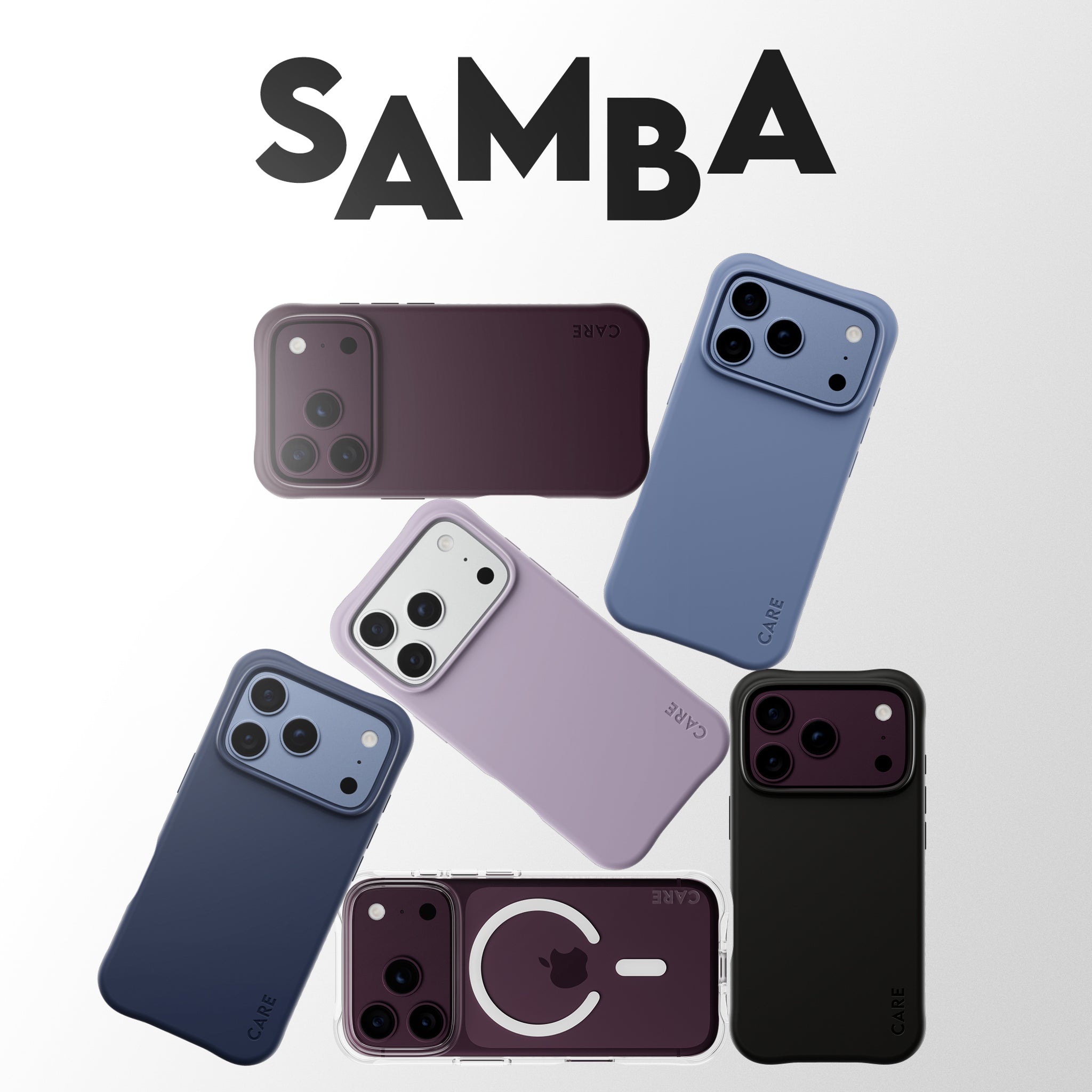CARE™ by PanzerGlass® Samba Case Rich Lavender w. White MagSafe iPhone 18 Pro | 17 Pro