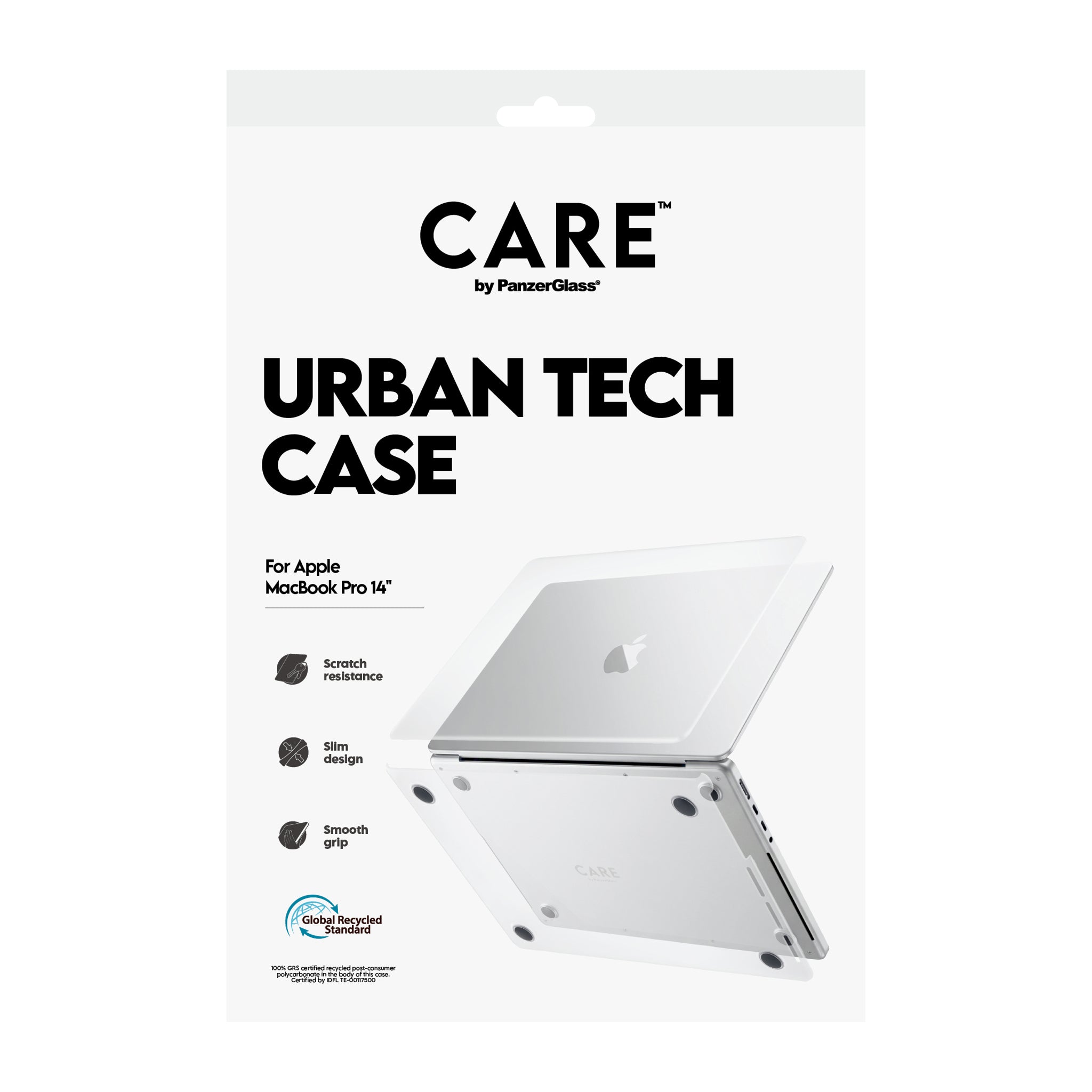 CARE™ by PanzerGlass® Case Transparent Macbook Pro 14'' M1 | M2 | M3 | M4 | M5