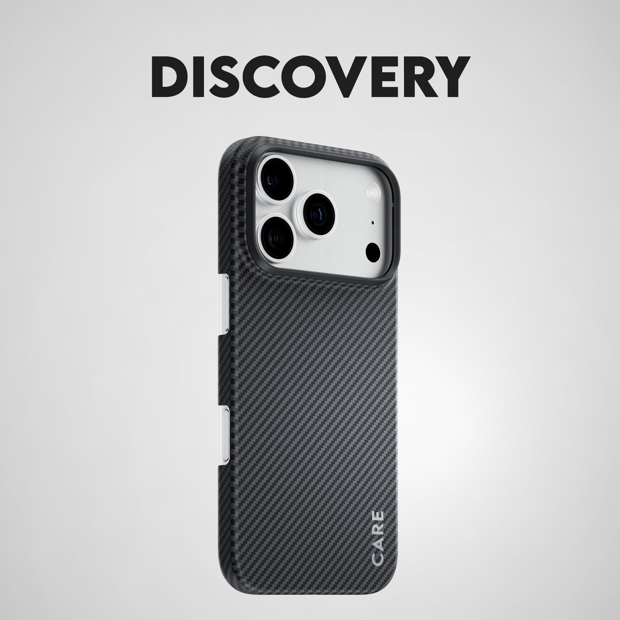 CARE™ by PanzerGlass® Discovery Case Black & Grey w. MagSafe iPhone 18 Pro | 17 Pro