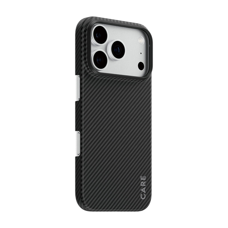 CARE™ by PanzerGlass® Discovery Case Black & Grey w. MagSafe iPhone 18 Pro | 17 Pro