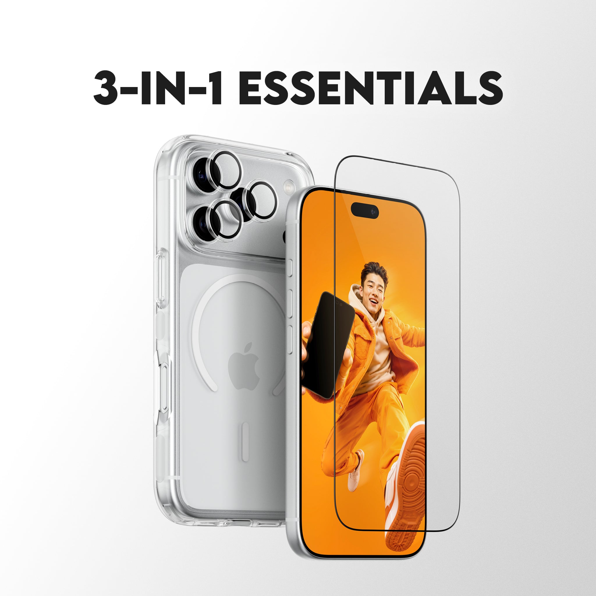 PanzerGlass® | CARE™ by PanzerGlass® Flagship 3-in-1 Bundle iPhone 18 Pro