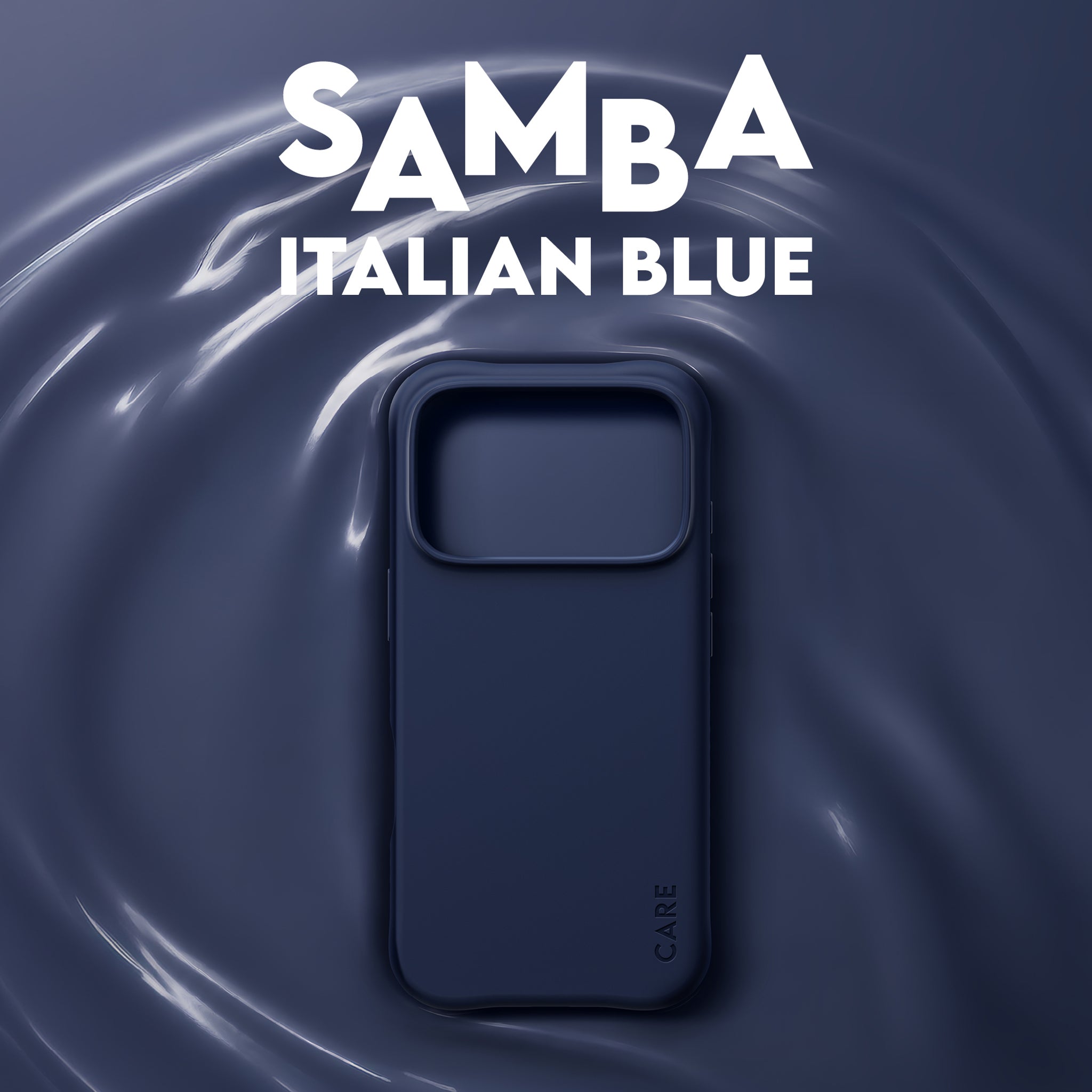 CARE™ by PanzerGlass® Samba Case Italian Blue w. MagSafe iPhone 18 Pro | 17 Pro