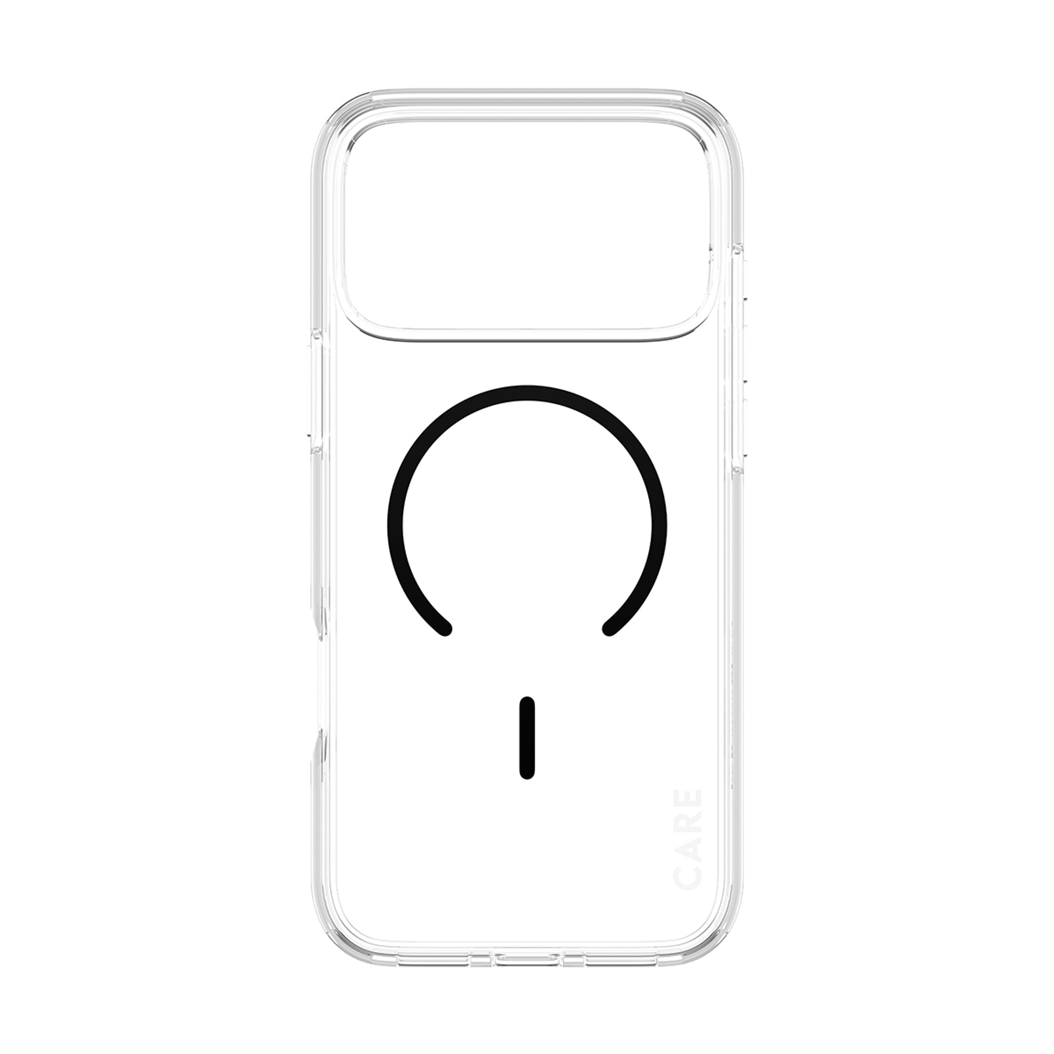 CARE™ by PanzerGlass® Urban Explorer Case Transparent w. Black MagSafe iPhone 18 Pro Max | 17 Pro Max