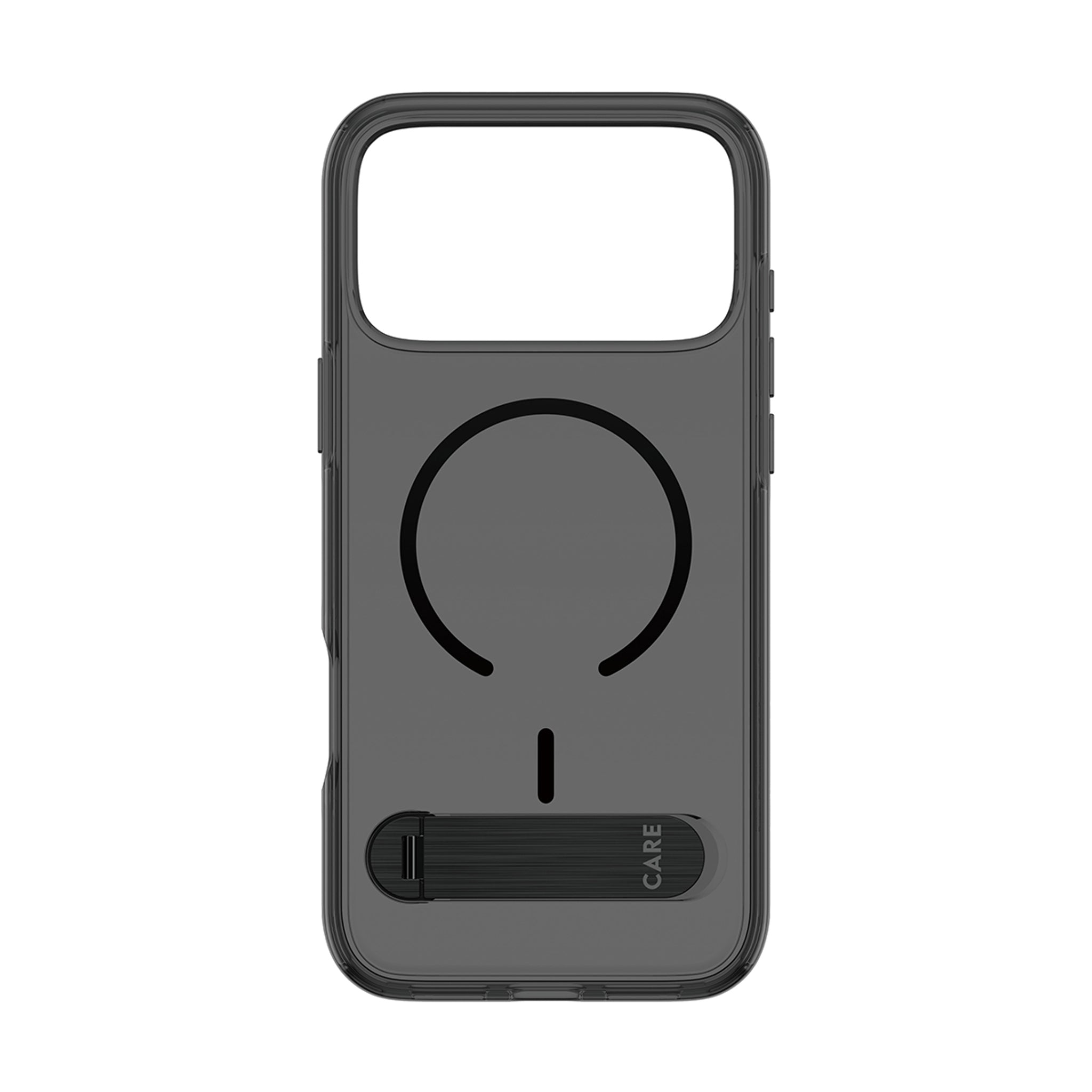 CARE™ by PanzerGlass® Kickstand Case Smokey w. Black MagSafe iPhone 18 Pro Max | 17 Pro Max