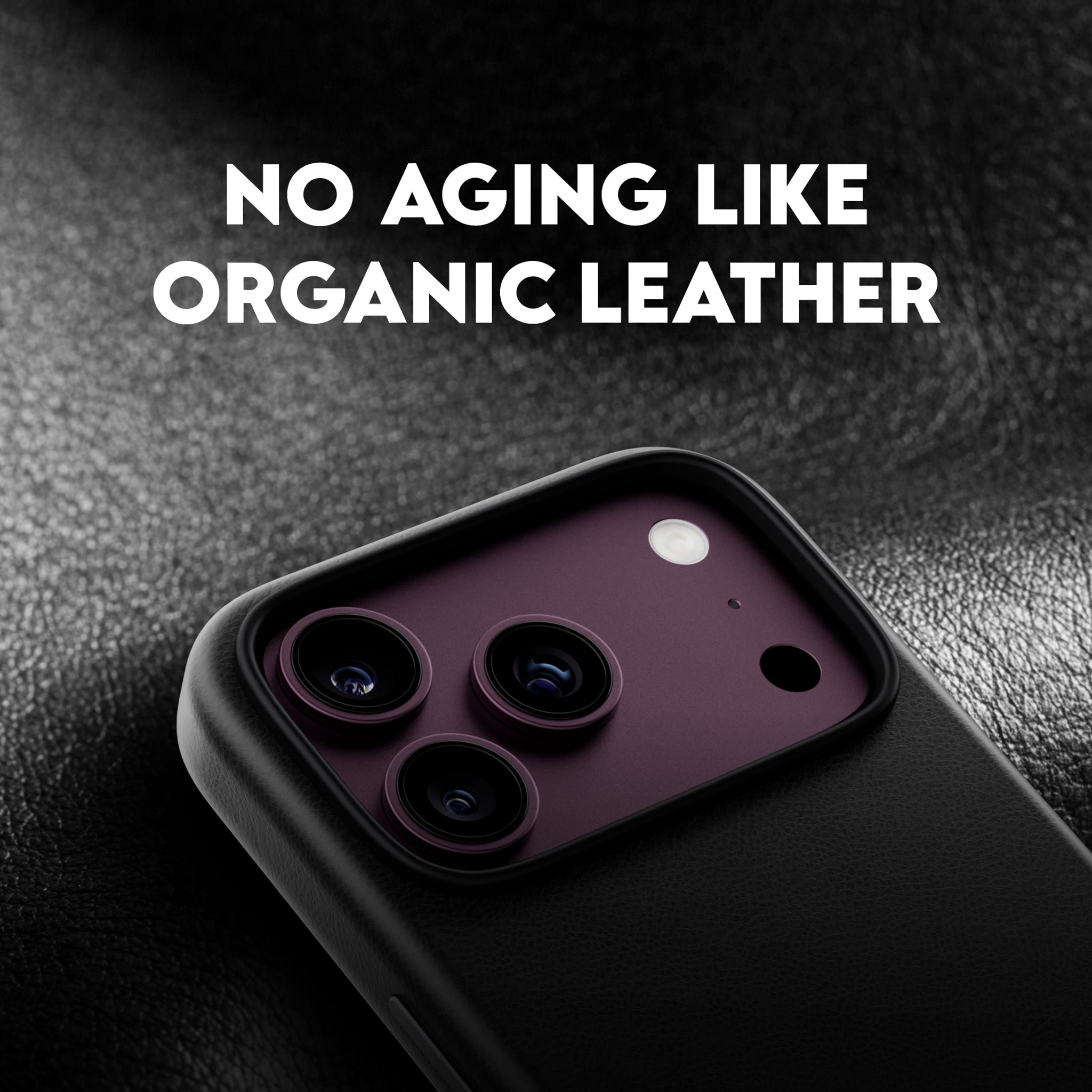 CARE™ by PanzerGlass® Solo Vegan Leather Case Black w. MagSafe iPhone 18 Pro Max | 17 Pro Max