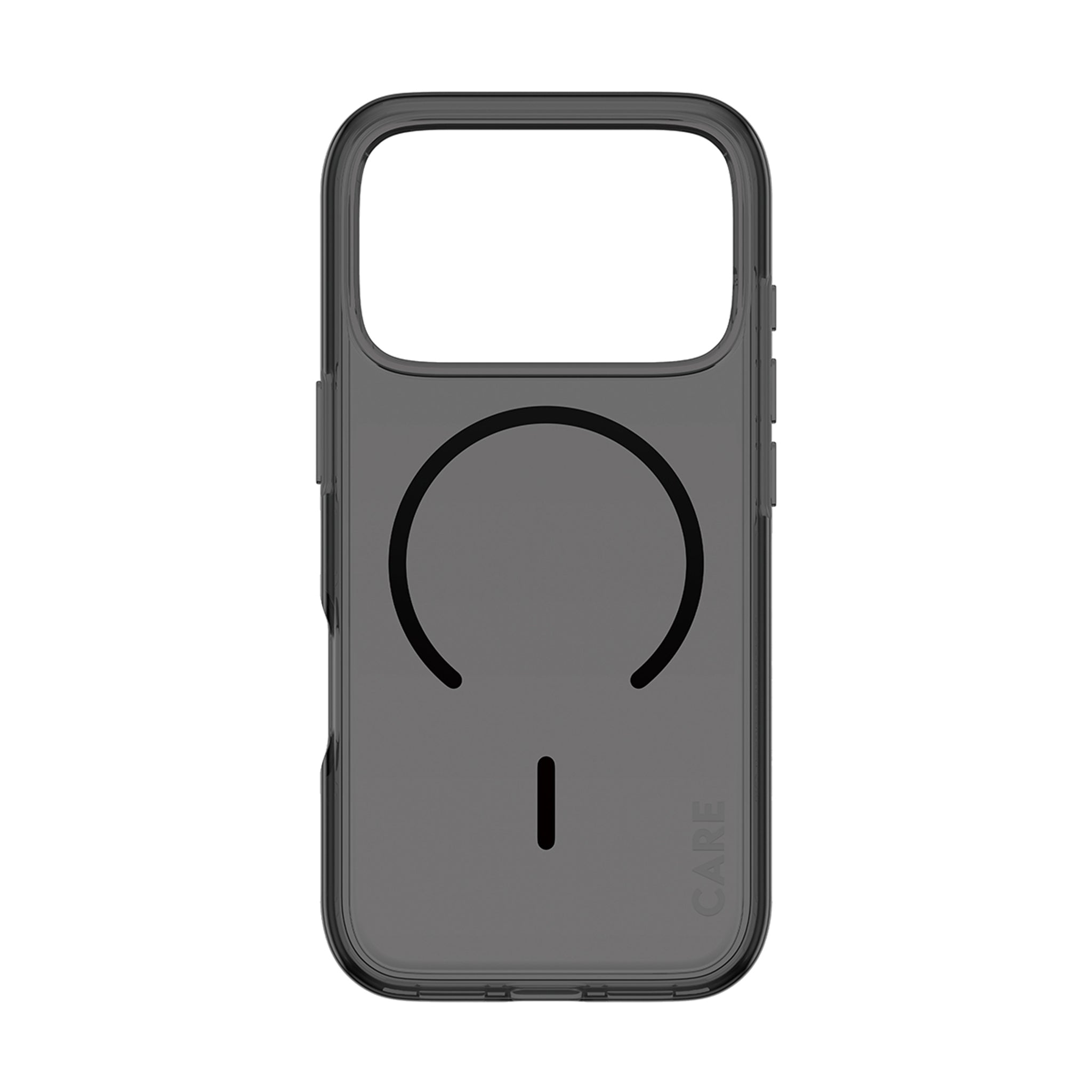 CARE™ by PanzerGlass® Smokey Case w. Black MagSafe iPhone 18 Pro | 17 Pro