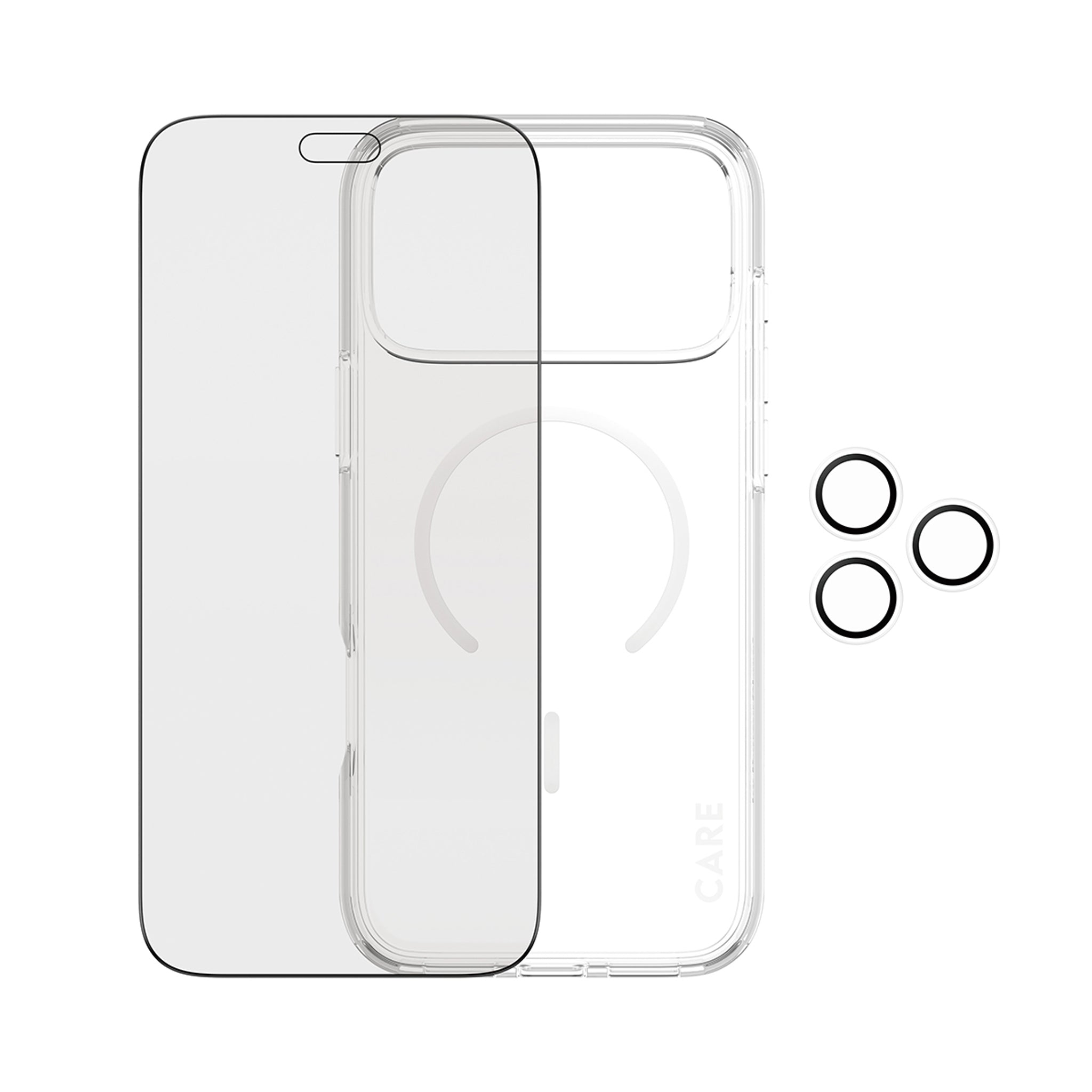 PanzerGlass® | CARE™ by PanzerGlass® Privacy Flagship 3-in-1 Bundle iPhone 18 Pro Max