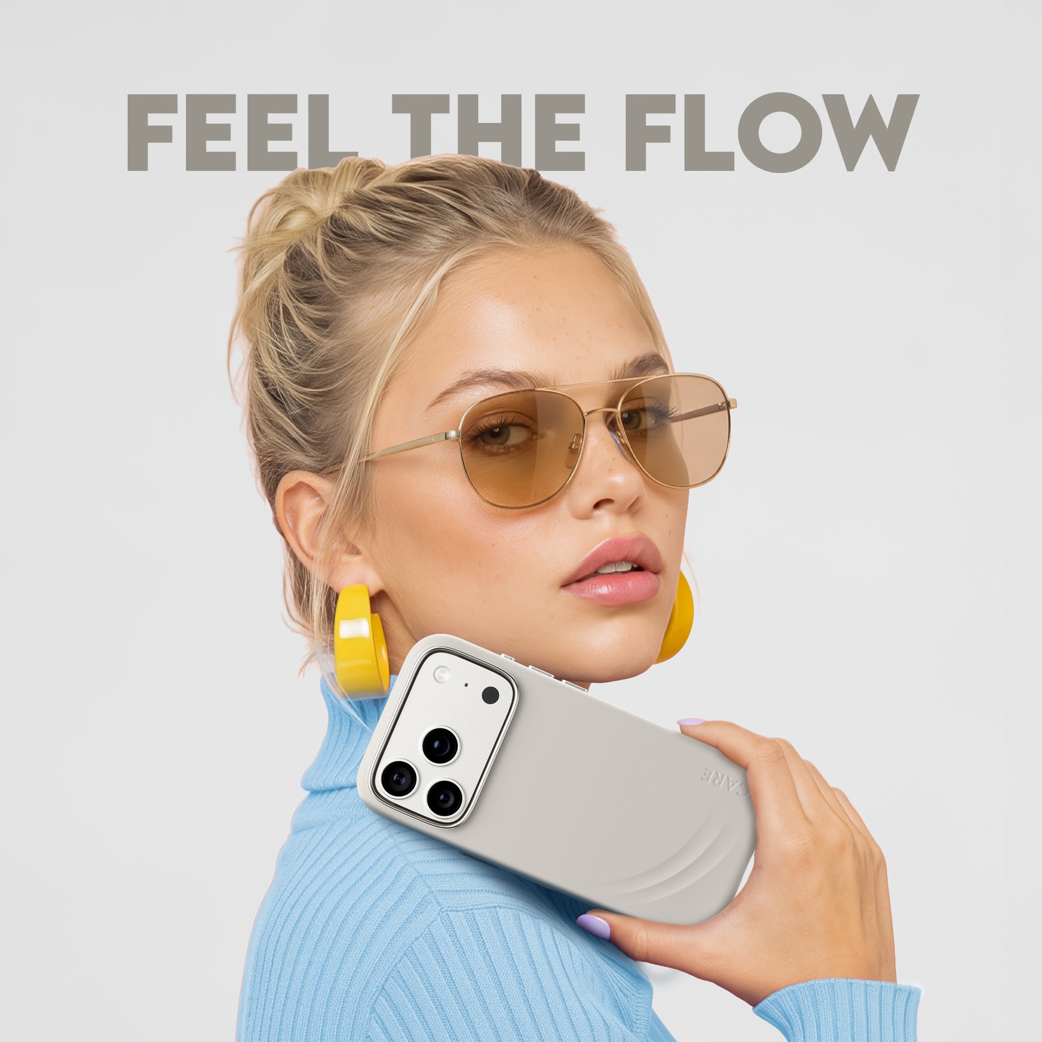 CARE™ by PanzerGlass® Flow Case Vanilla w. MagSafe iPhone 18 Pro | 17 Pro