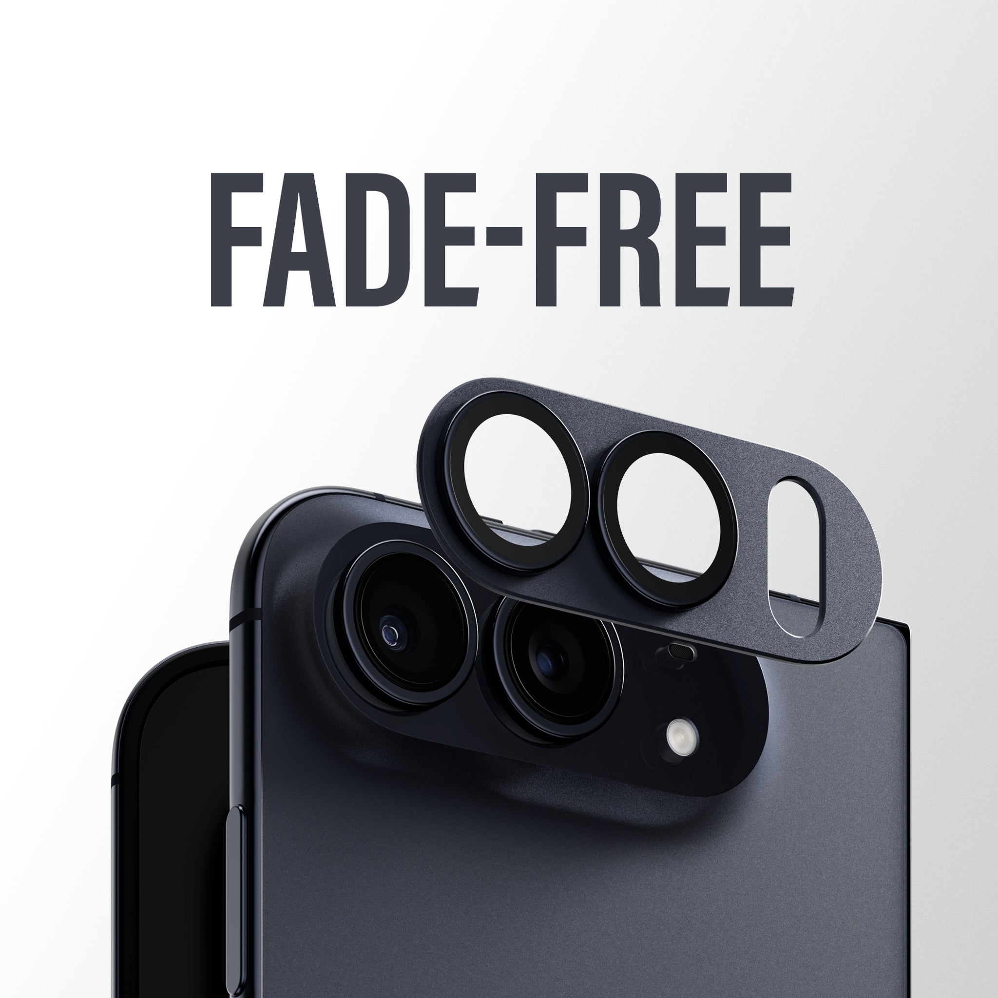 PanzerGlass® Fender Camera Lens Protector Midnight iPhone Duo