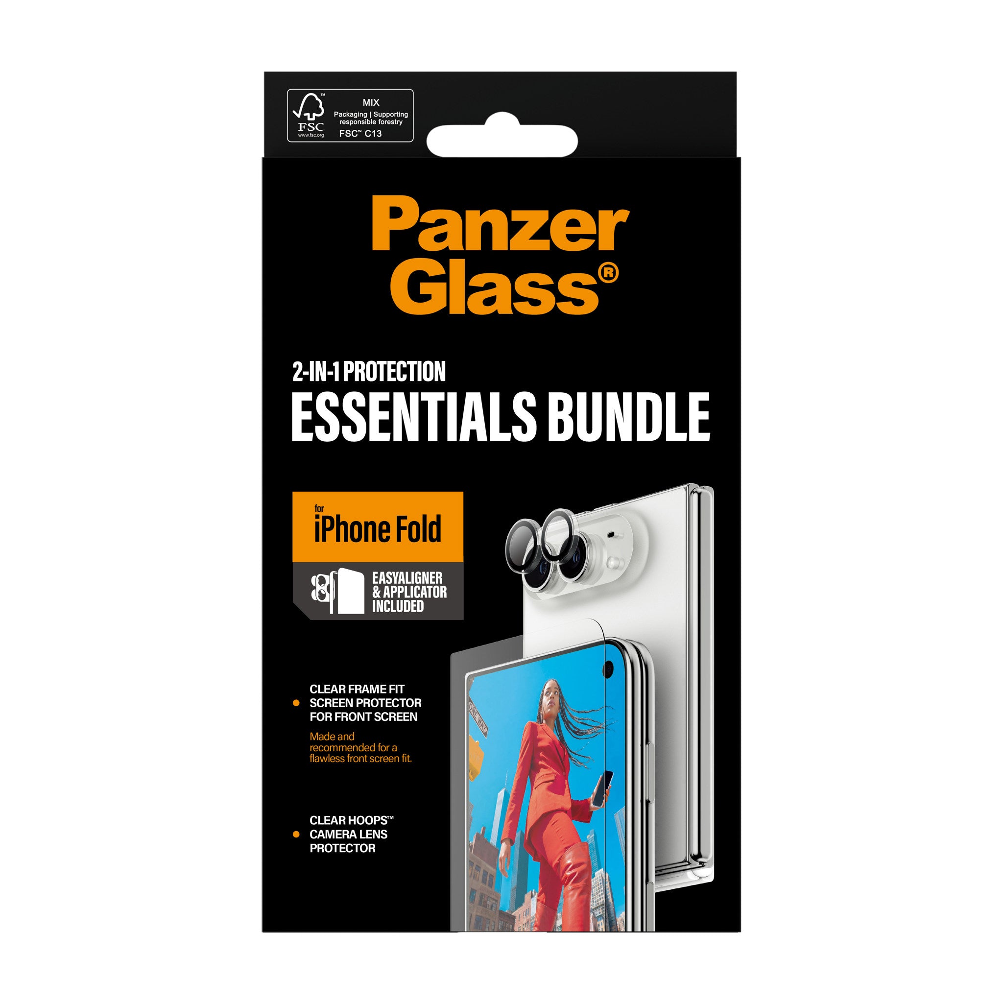PanzerGlass® 2-in-1 Essential Bundle iPhone 2026 Fold