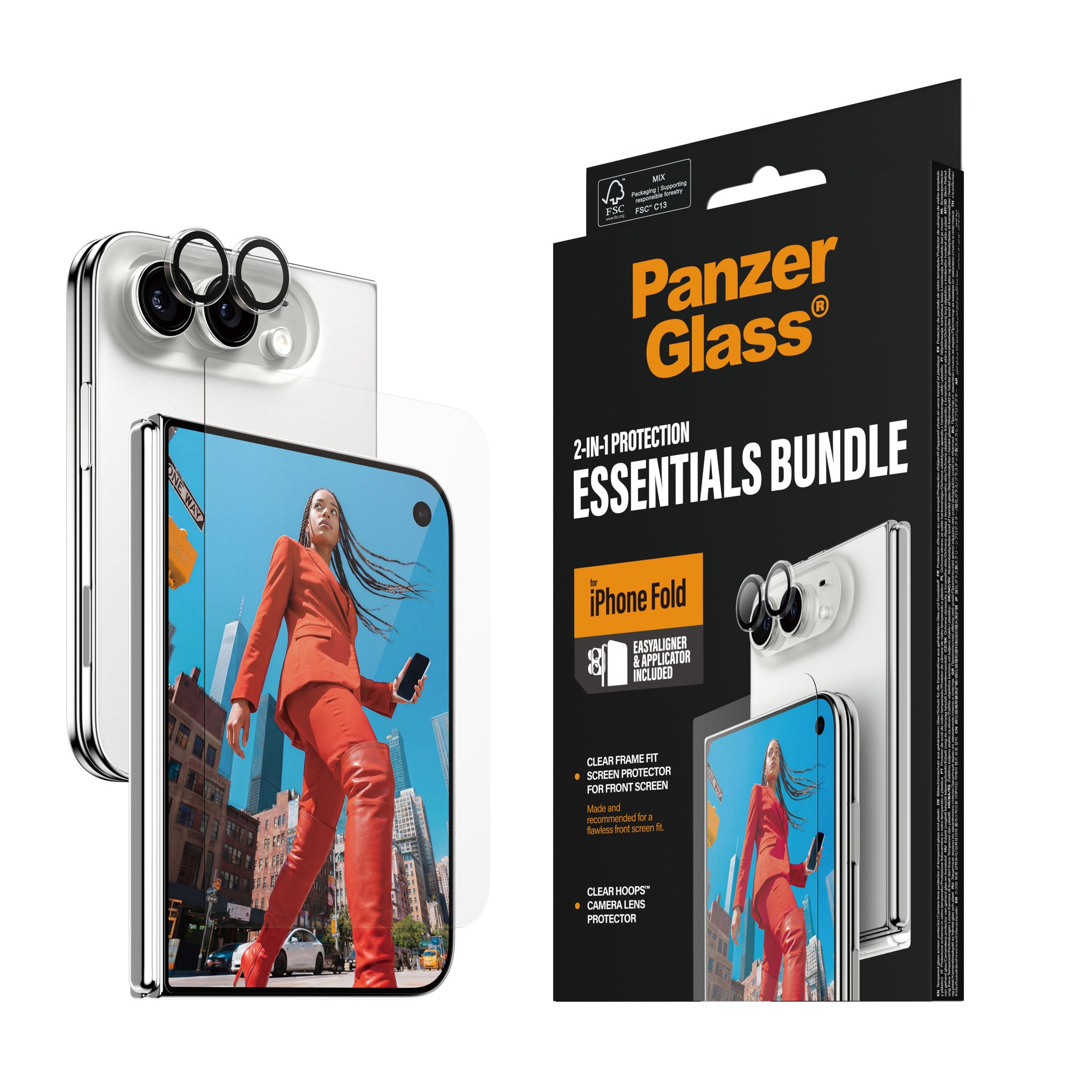 PanzerGlass® 2-in-1 Essential Bundle iPhone 2026 Fold
