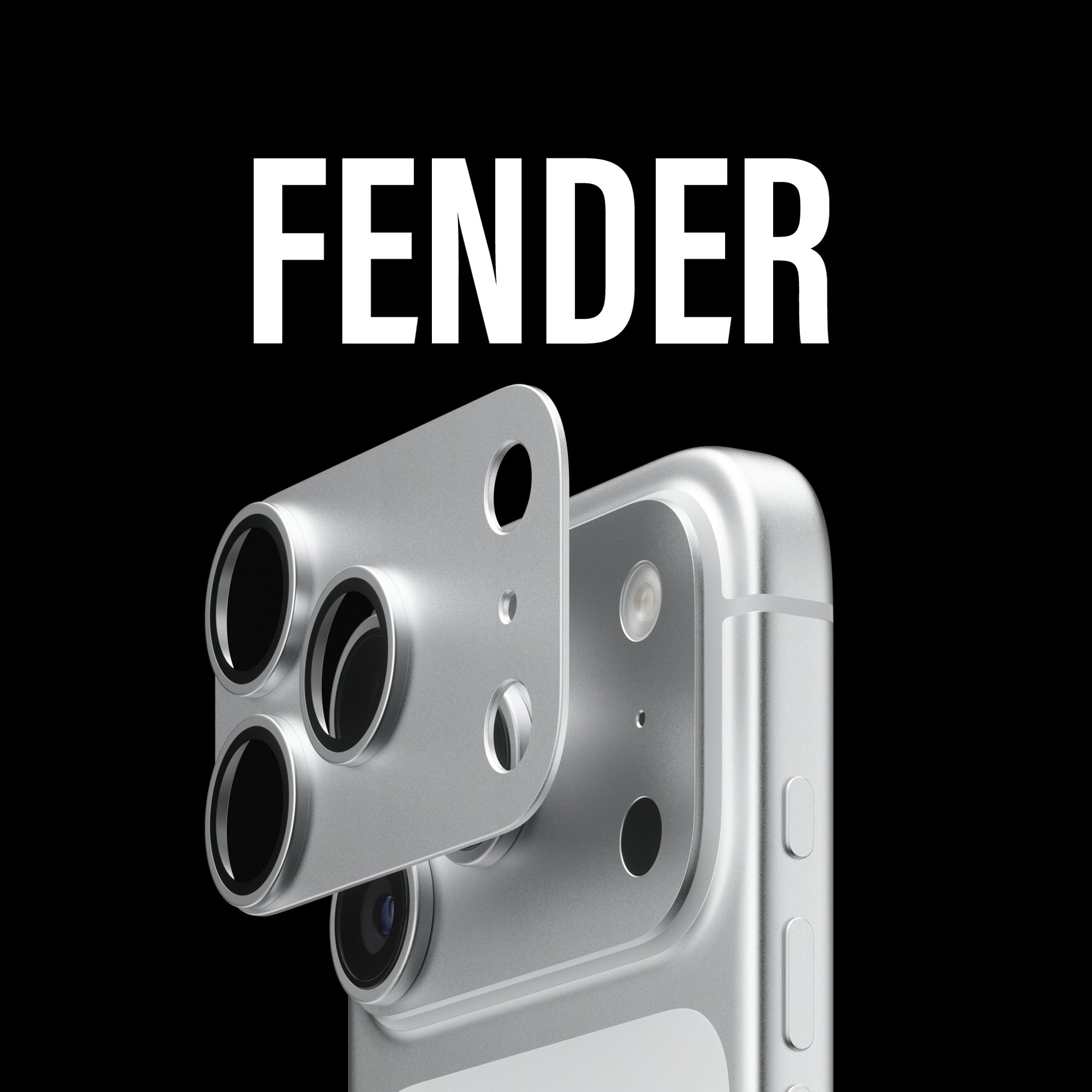 PanzerGlass® Fender Camera Protector Silver iPhone 18 Pro