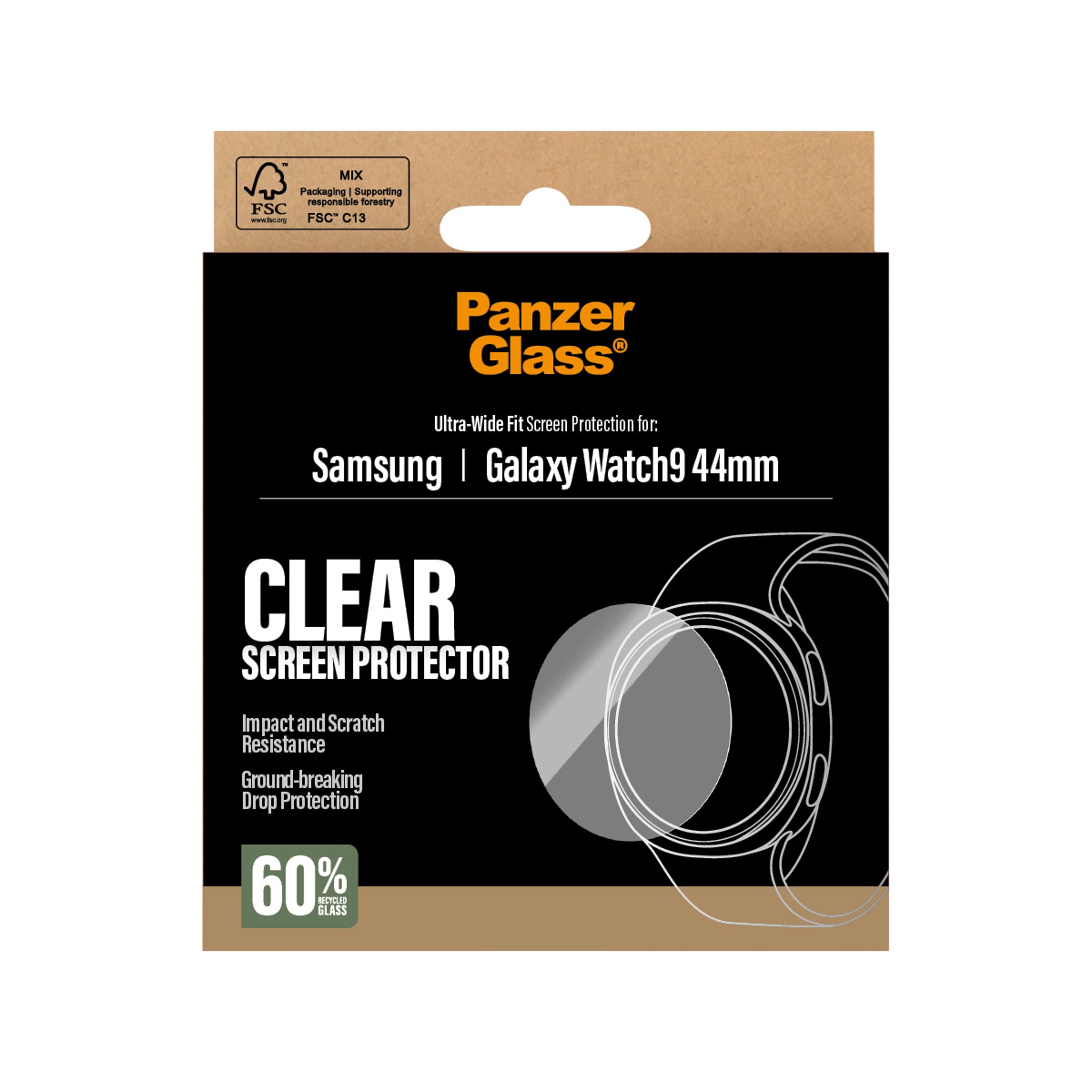 PanzerGlass® Screen Protector Samsung Galaxy Watch9 44mm