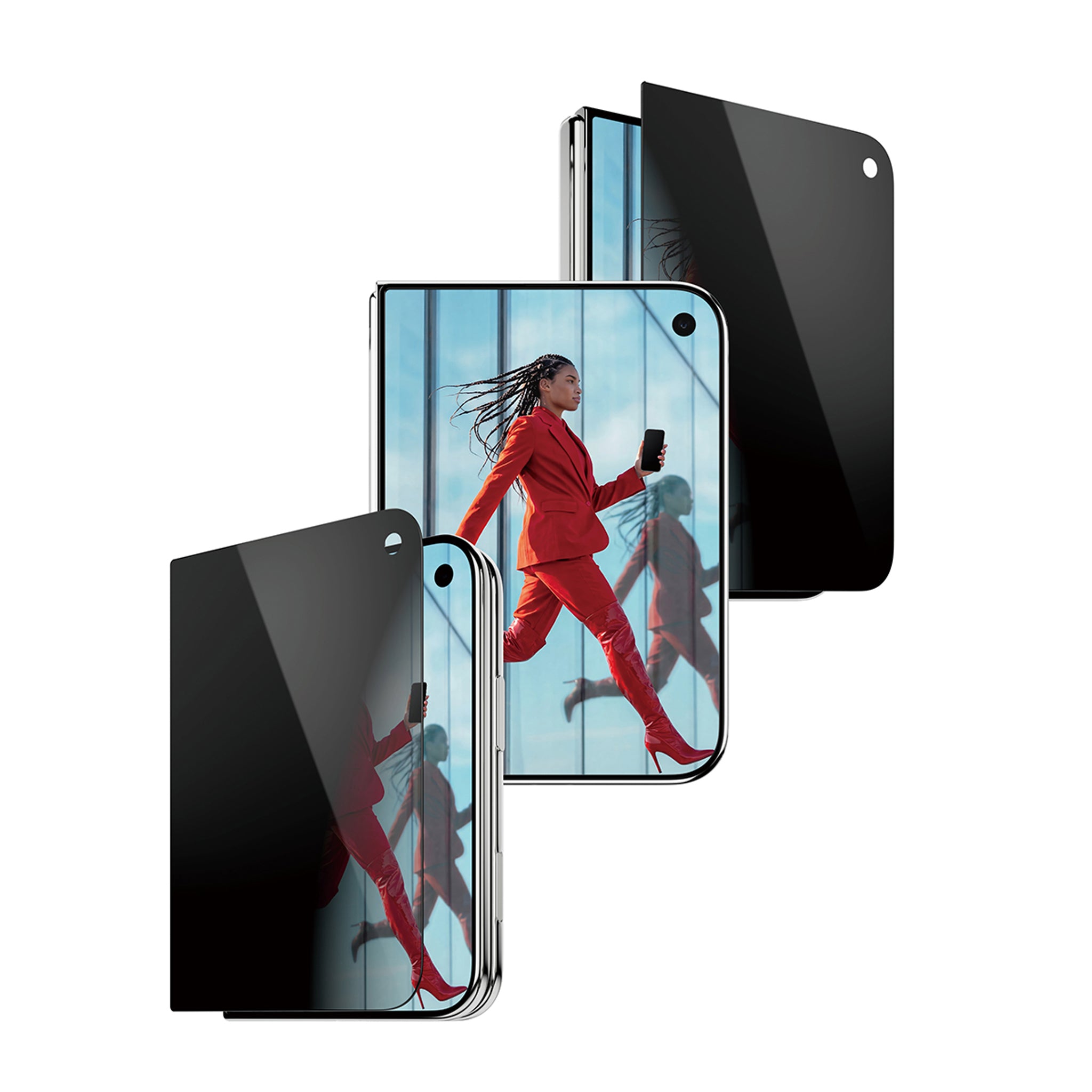 PanzerGlass® Privacy Front Screen Protector iPhone Duo | FRAME FIT w. EasyAligner