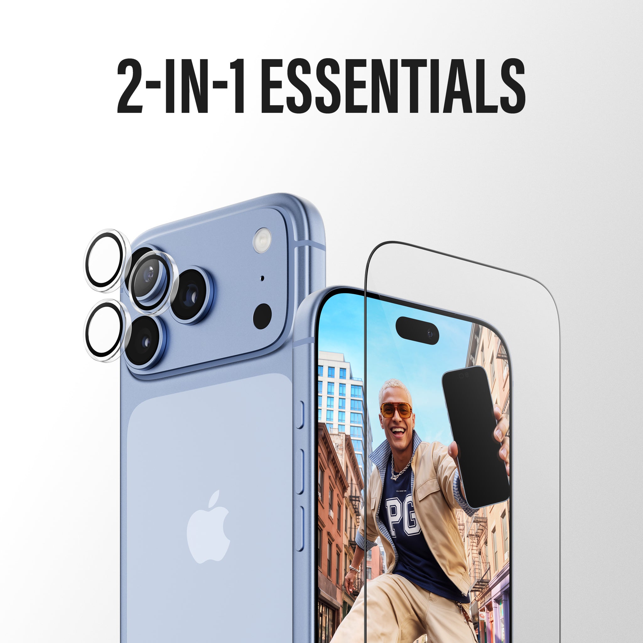 PanzerGlass® 2-in-1 Essentials Bundle iPhone 18 Pro