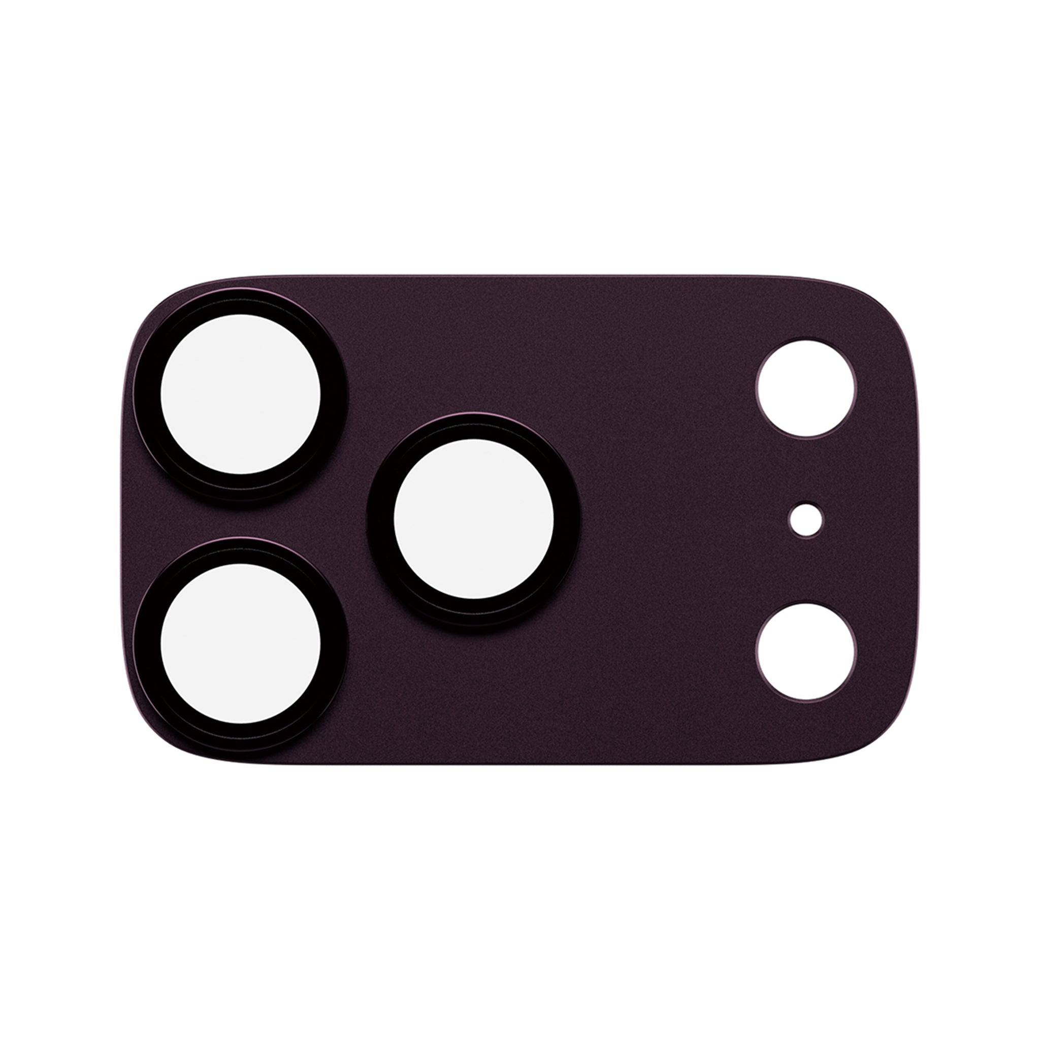 PanzerGlass® Fender Camera Lens Protector Dark Cherry iPhone 18 Pro