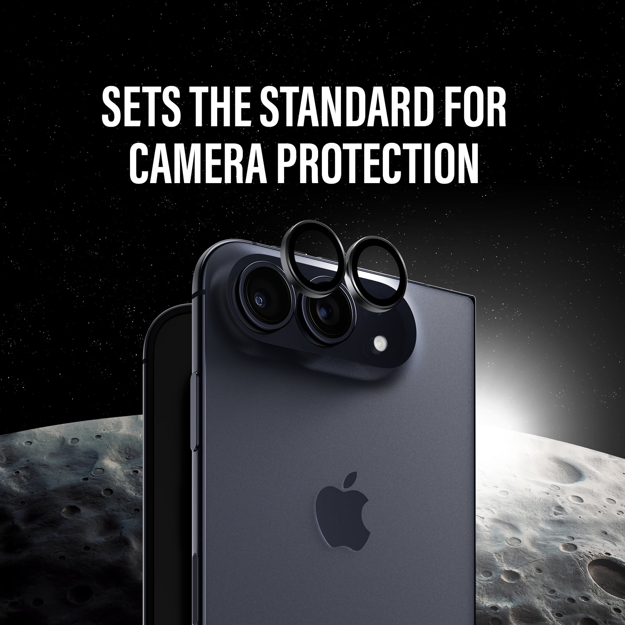 PanzerGlass® Hoops® Ceramic Camera Lens Protector iPhone Duo