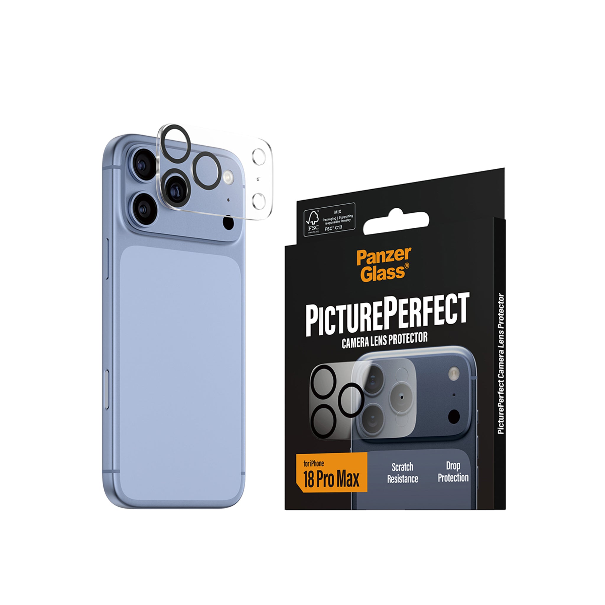 PanzerGlass® PicturePerfect Camera Lens Protector iPhone 18 Pro Max