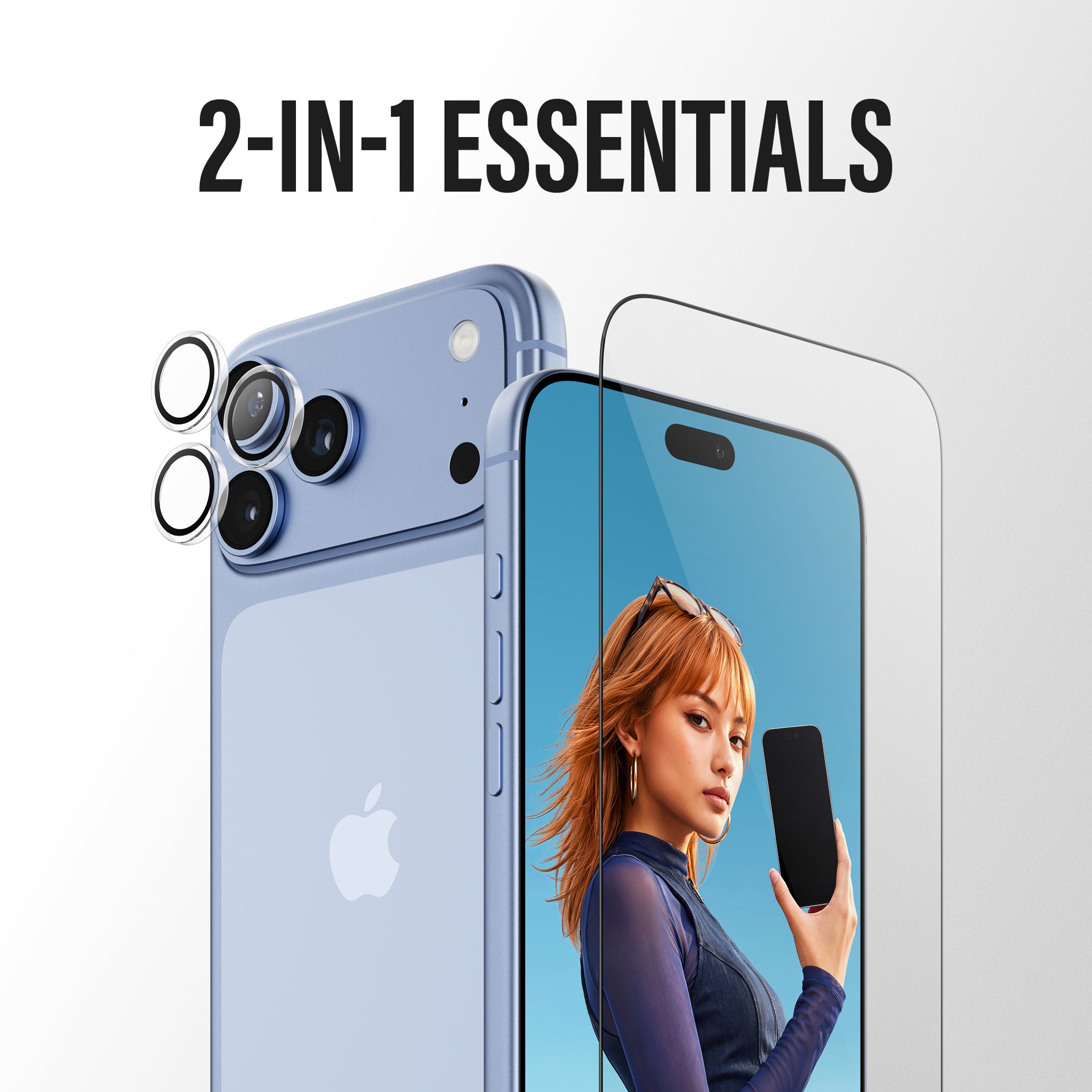 PanzerGlass® 2-in-1 Essentials Bundle iPhone 18 Pro Max