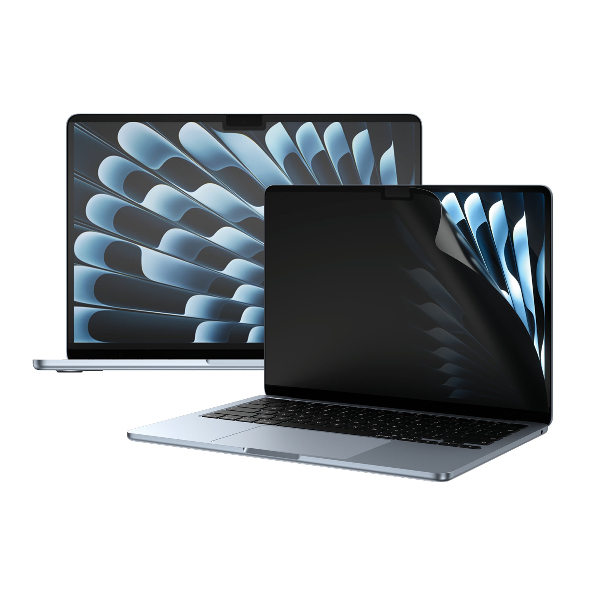 PanzerGlass® Magnetic 2-Way Privacy Film Screen Protector MacBook Air 13.6
