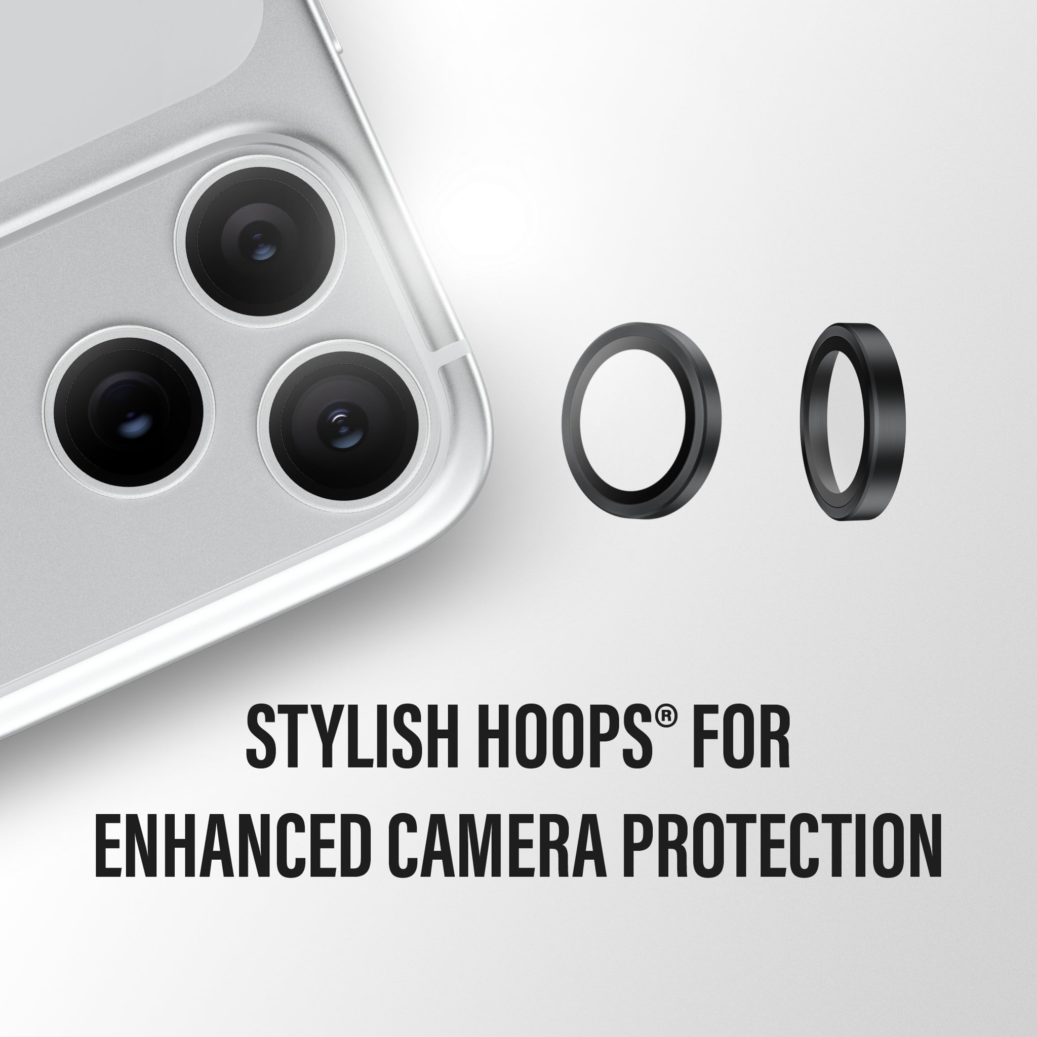 PanzerGlass® Hoops® Camera Lens Protector Transparent iPhone 18 Pro | 18 Pro Max