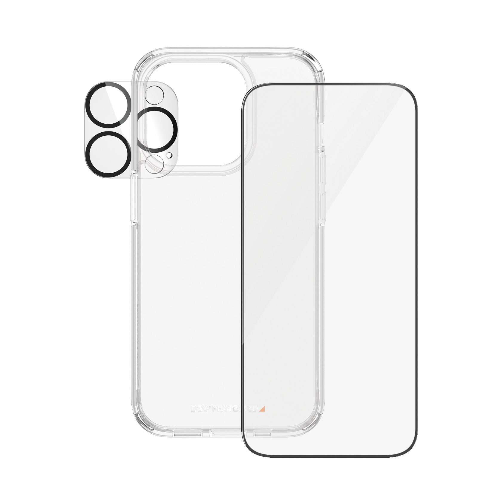 PanzerGlass® 3-in-1 Pack iPhone 15 Pro