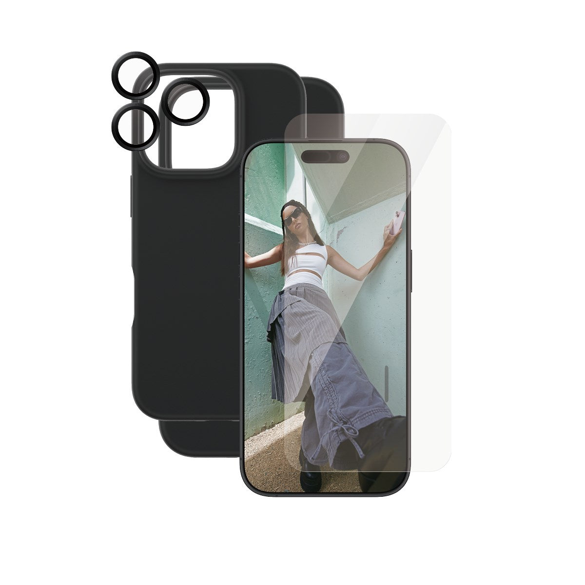 CARE by PanzerGlass® Fashion 3-in-1 Bundle iPhone 16 Pro