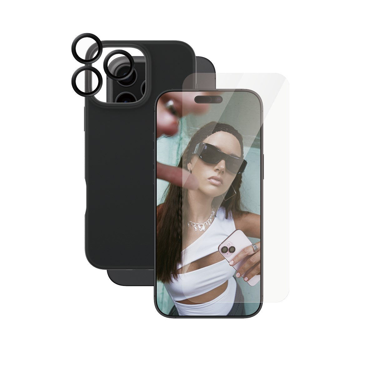 CARE by PanzerGlass® Fashion 3-in-1 Bundle iPhone 16 Pro Max