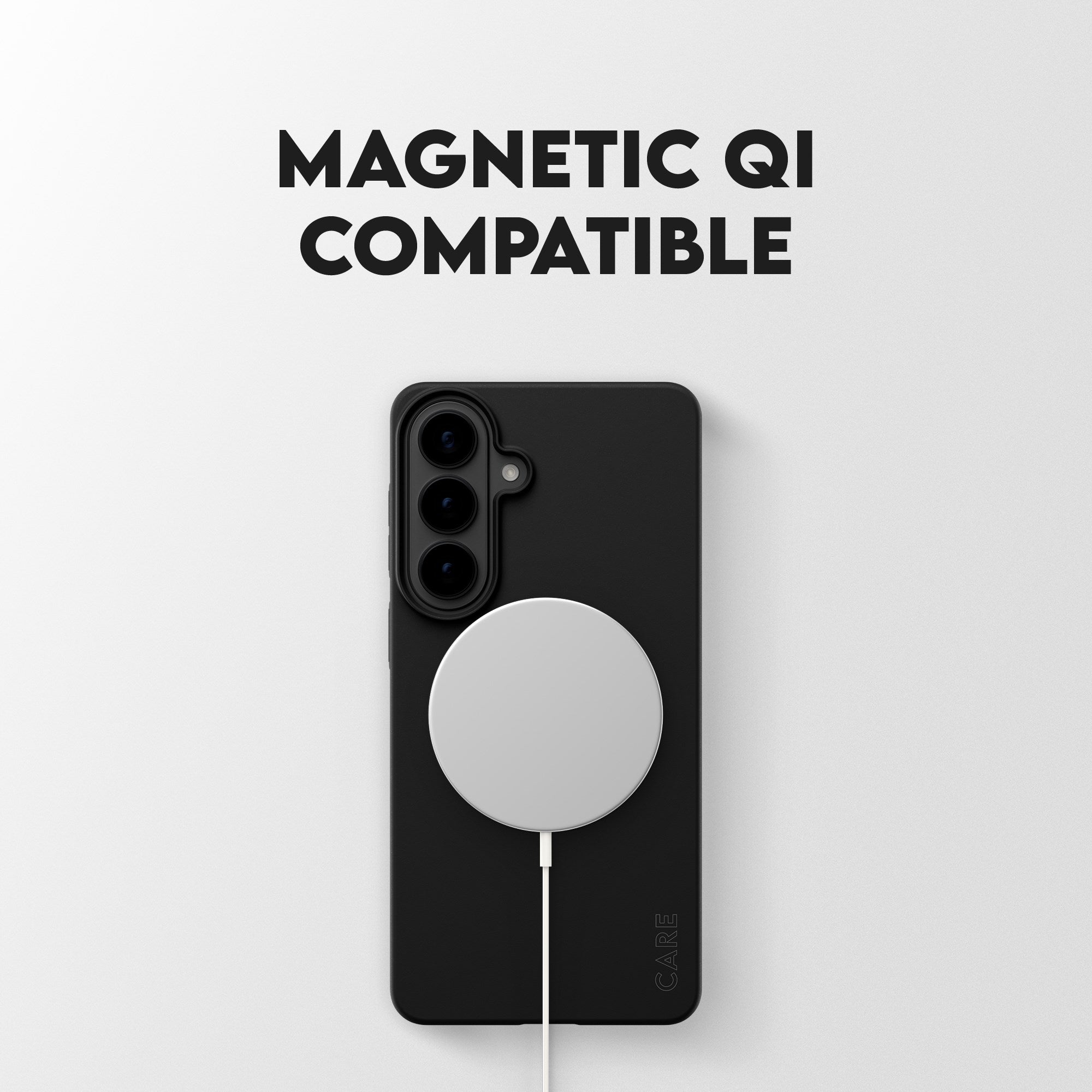 CARE™ by PanzerGlass® SL1M Case Black w. Qi Samsung Galaxy S26+