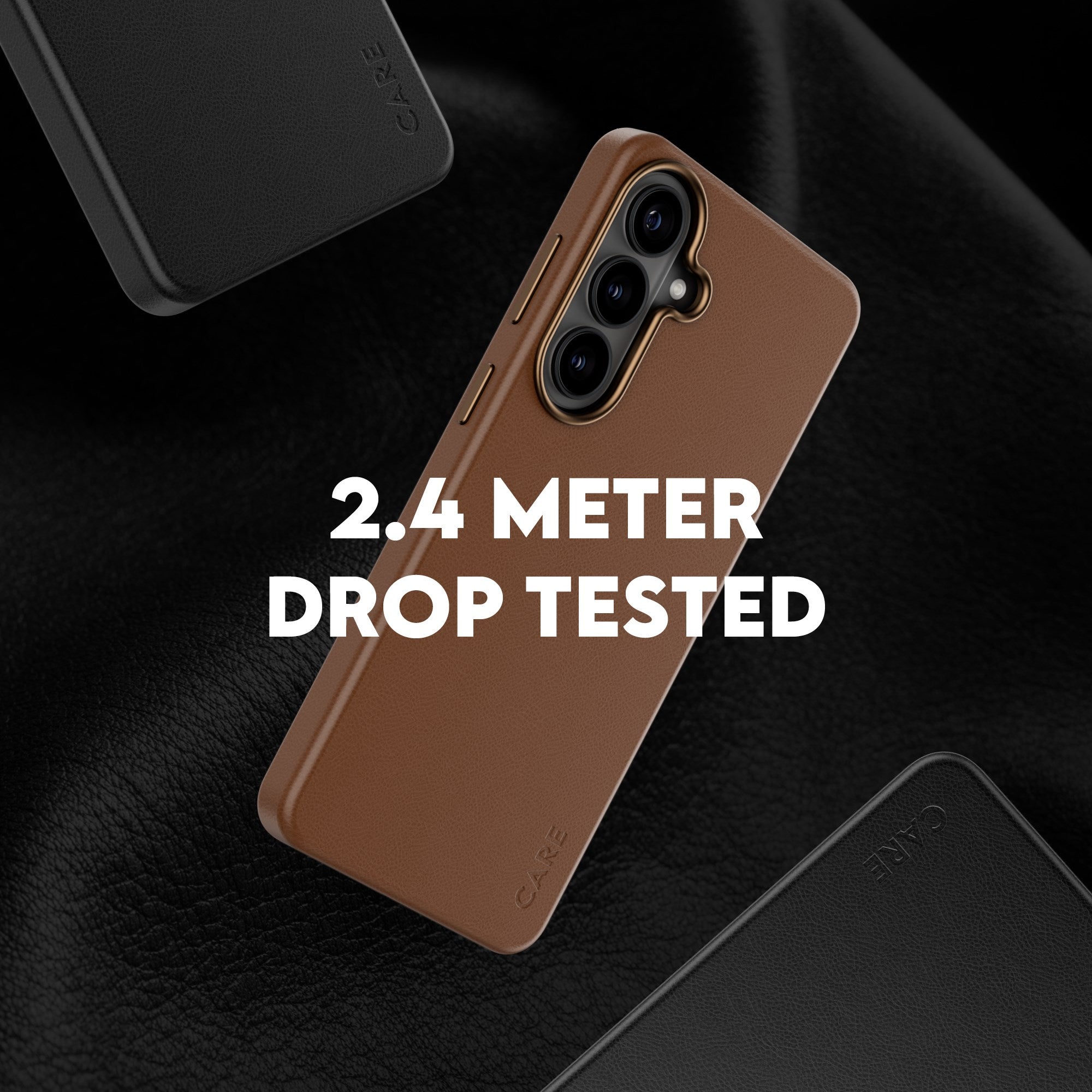 CARE™ by PanzerGlass® Solo Case Black w. Qi Samsung Galaxy S26