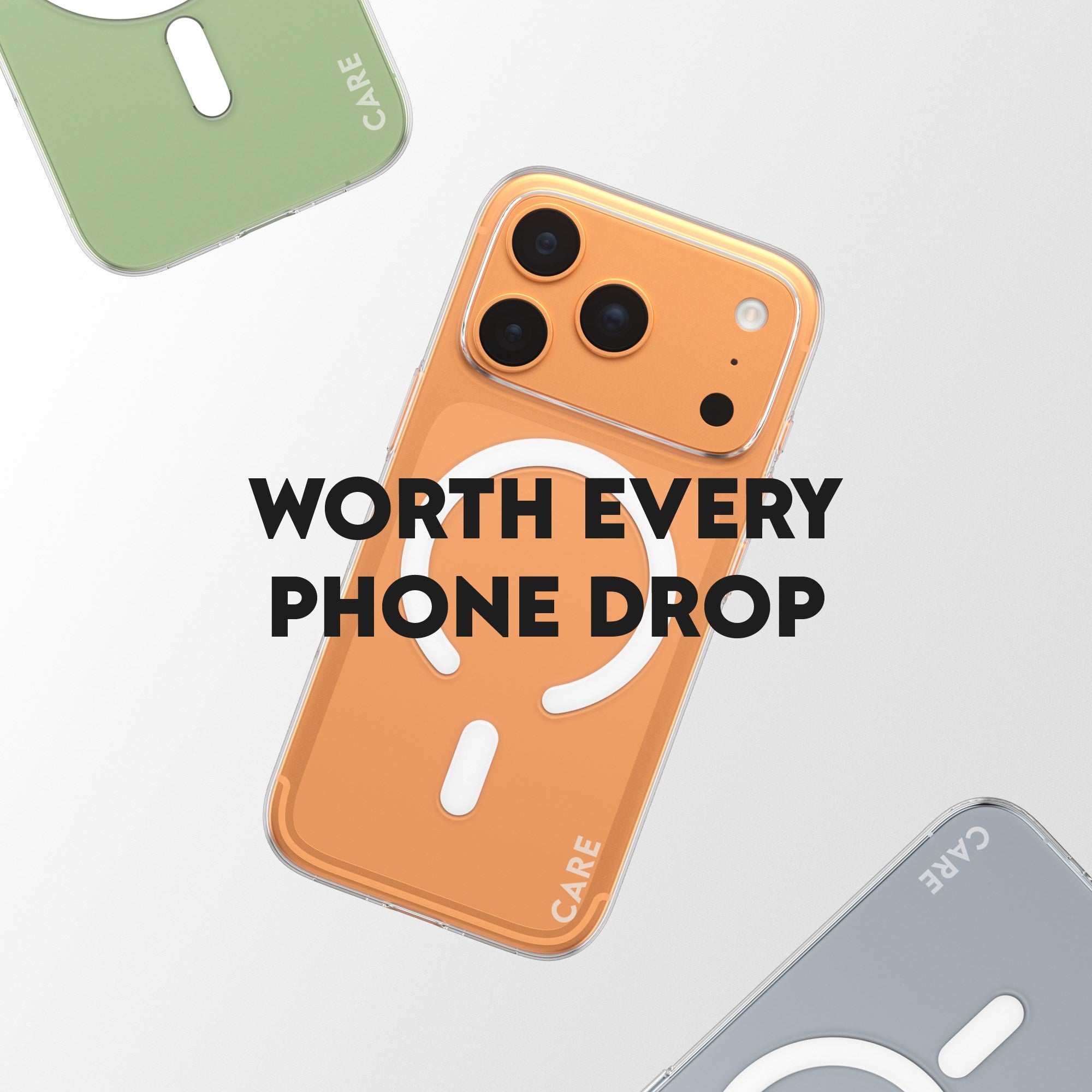 CARE™ by PanzerGlass® SL1M Case Transparent w. MagSafe iPhone 17 Pro