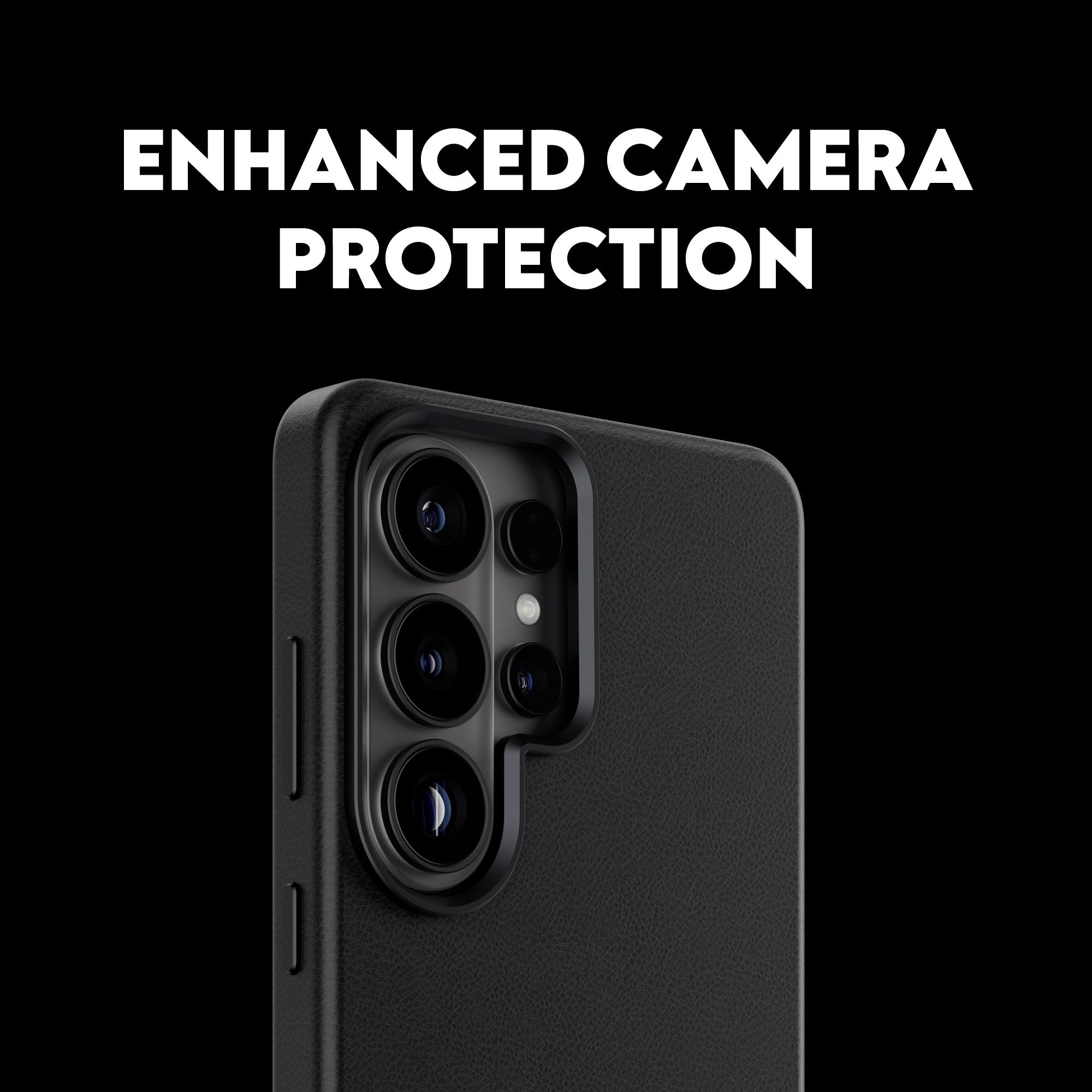 CARE™ by PanzerGlass® Solo Case Black w. Qi Samsung Galaxy S26 Ultra