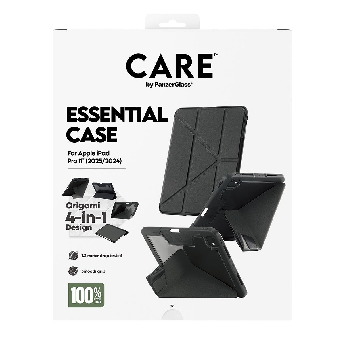 CARE by PanzerGlass® Essential Case Black iPad Pro 11