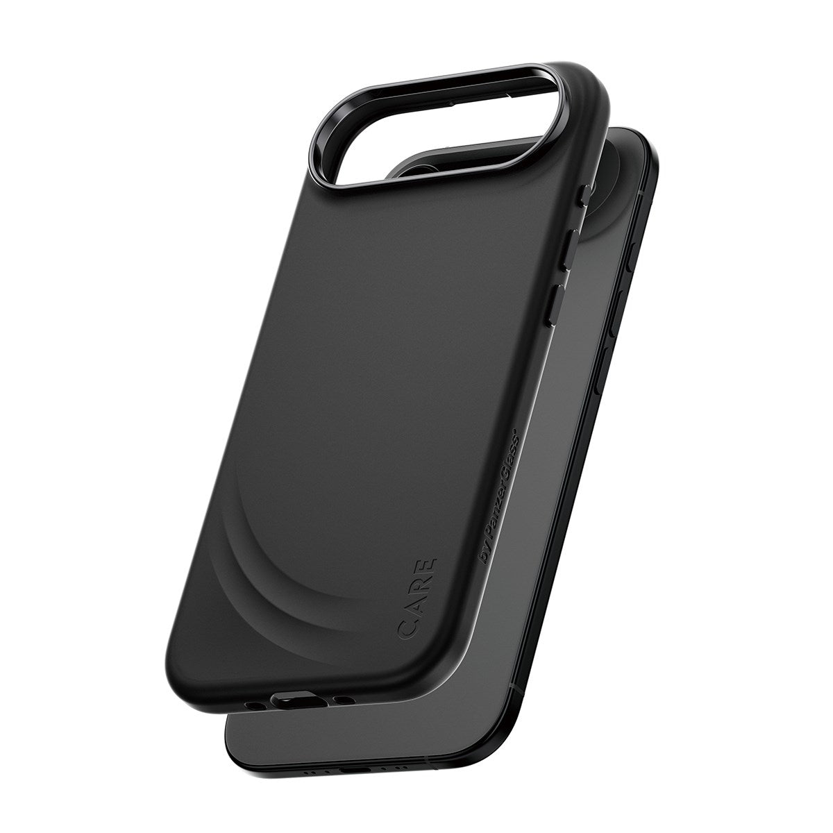 CARE™ by PanzerGlass® Flow Case Black w. Haptic Button & MagSafe iPhone Air