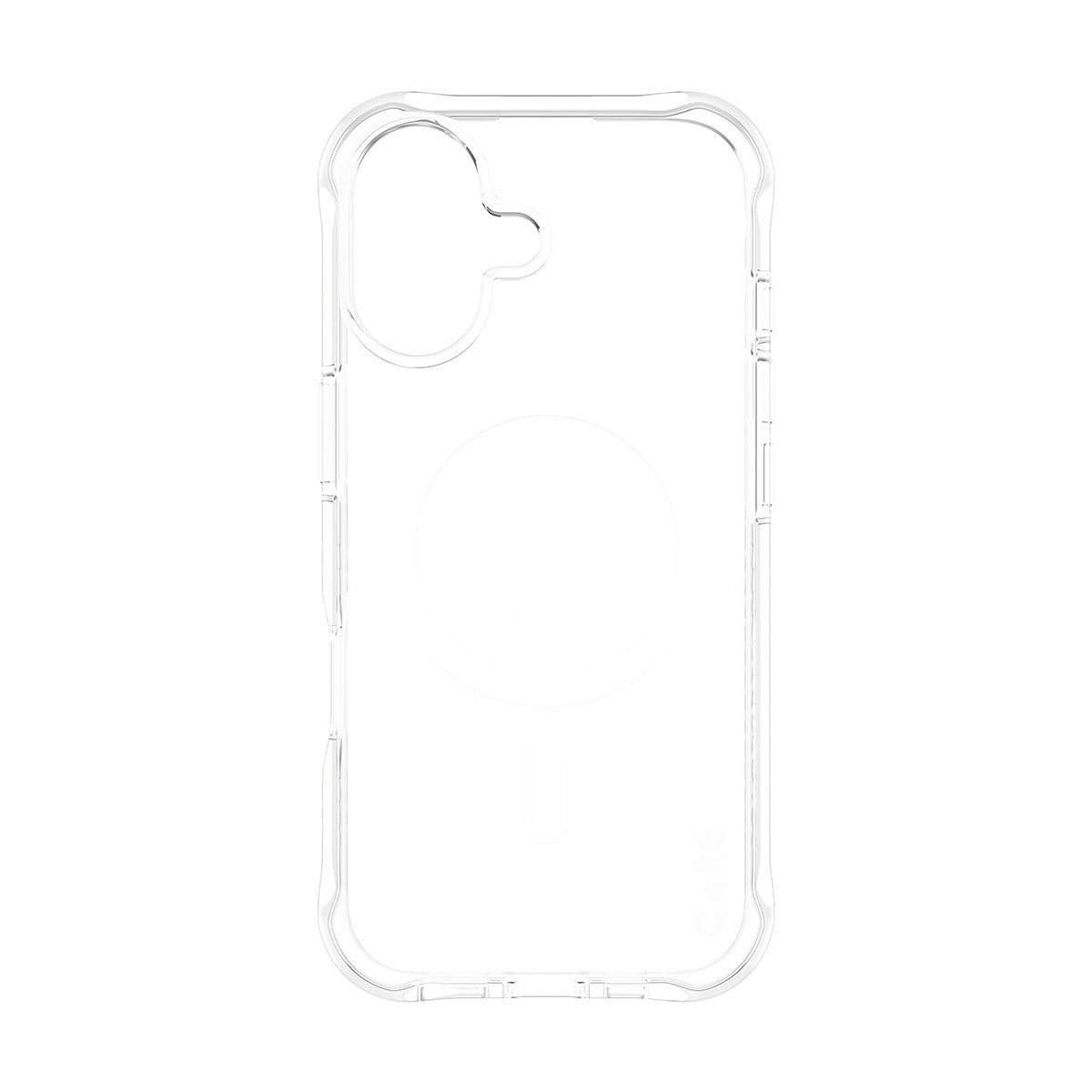 CARE™ by PanzerGlass® Samba Case Transparent w. White MagSafe iPhone 17