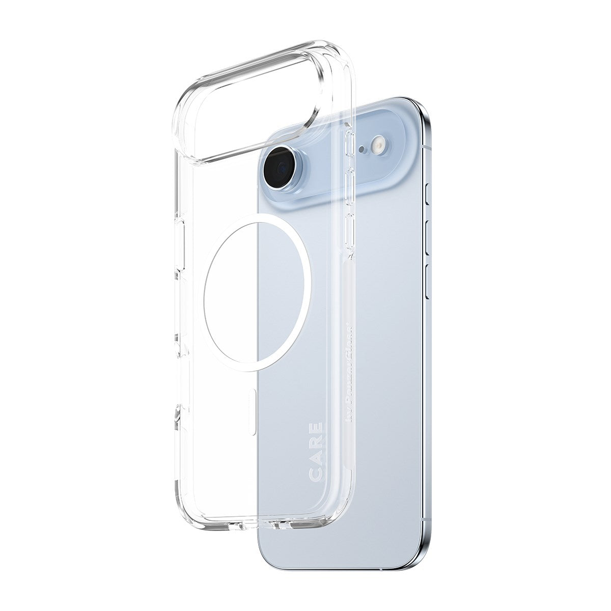 CARE™ by PanzerGlass® Urban Explorer Case Transparent w. White MagSafe iPhone Air